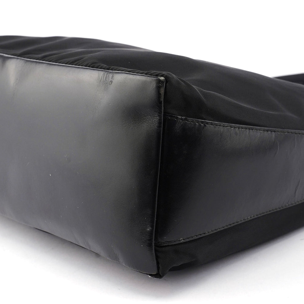 Black Tessuto Shoulder Bag