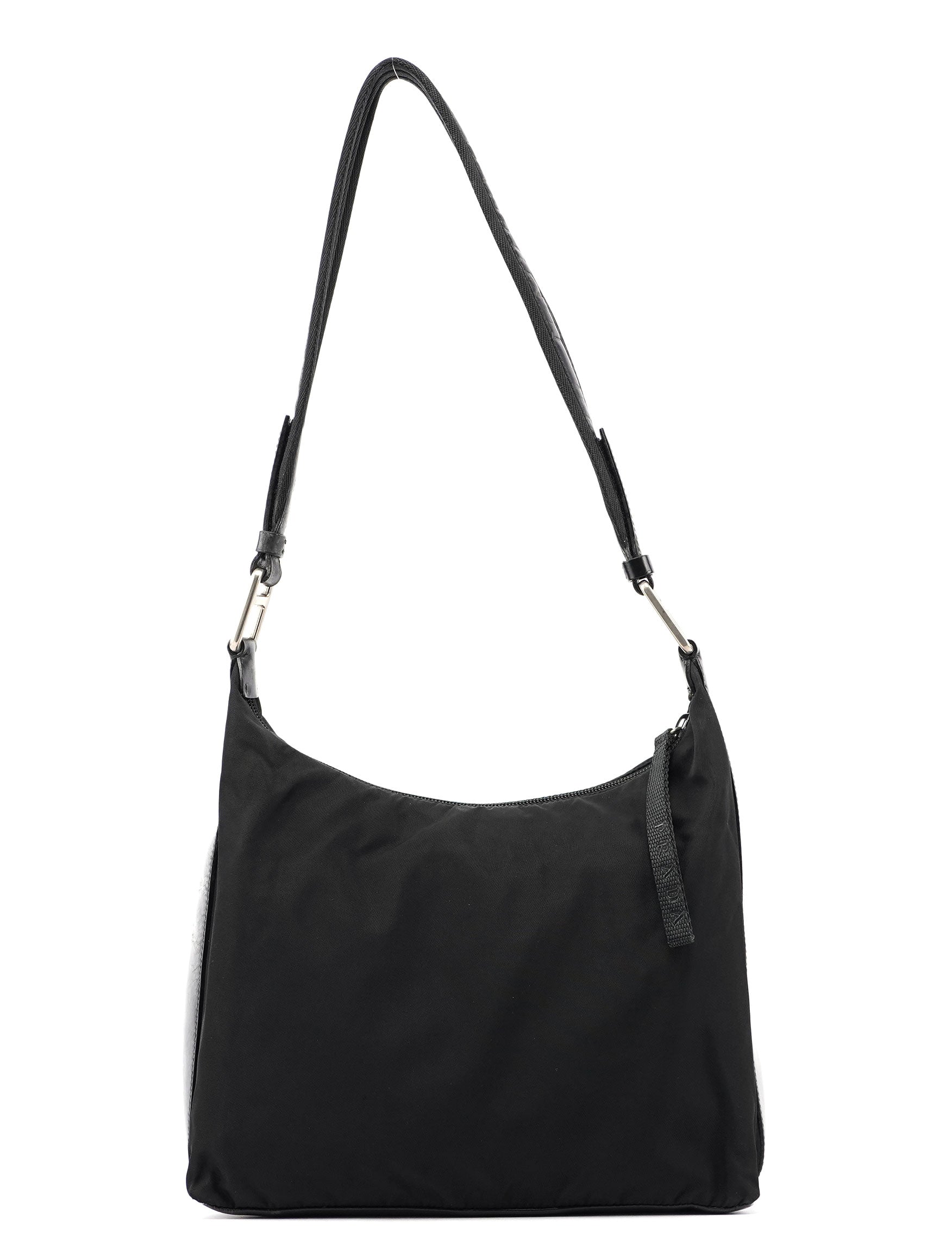 Black Tessuto Shoulder Bag