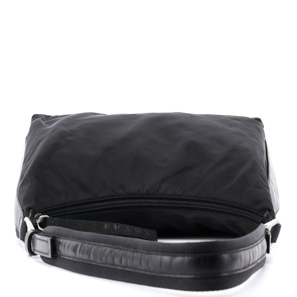 Black Tessuto Shoulder Bag