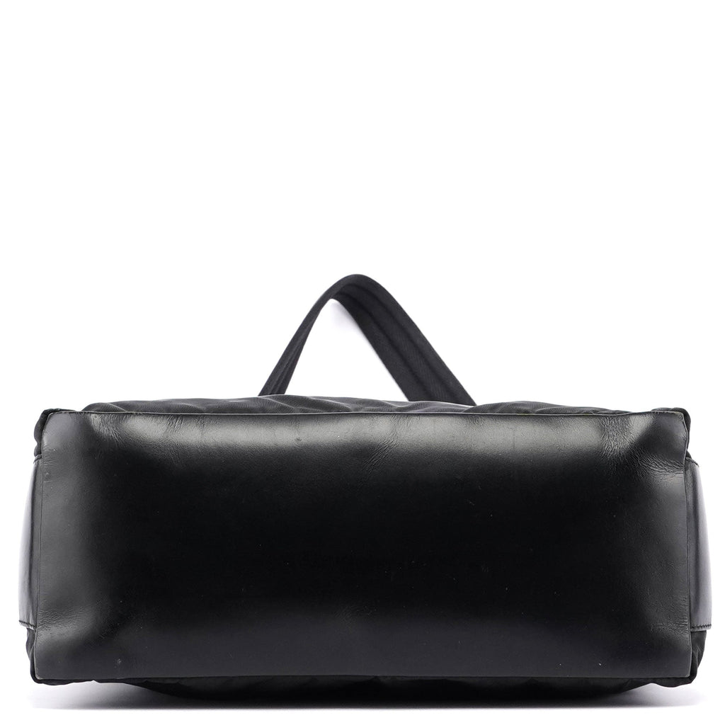 Black Tessuto Shoulder Bag