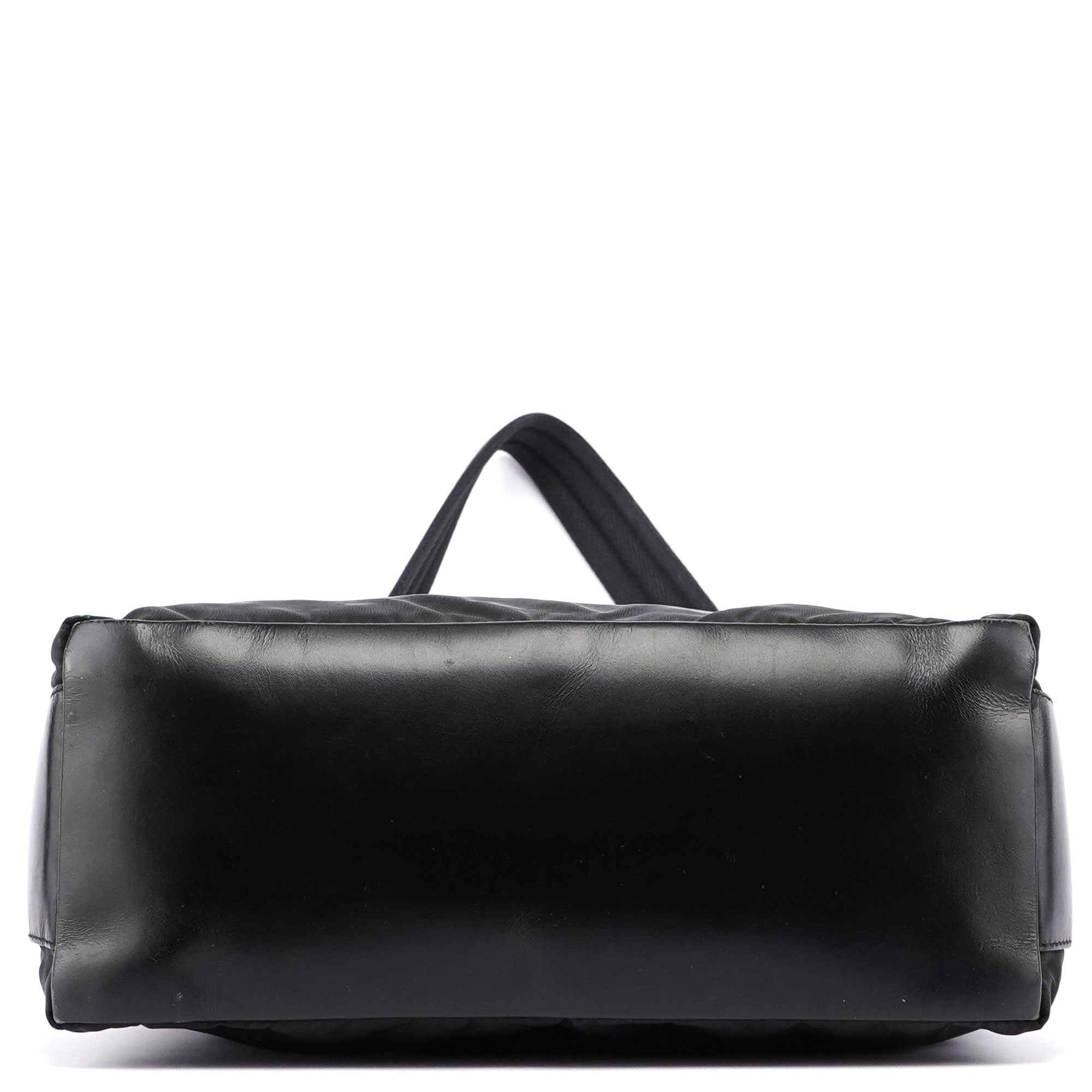 Black Tessuto Shoulder Bag