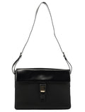 Black Tessuto Spazzolato Nylon Shoulder Bag