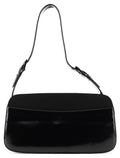 Black Tessuto Spazzolato Shoulder Bag
