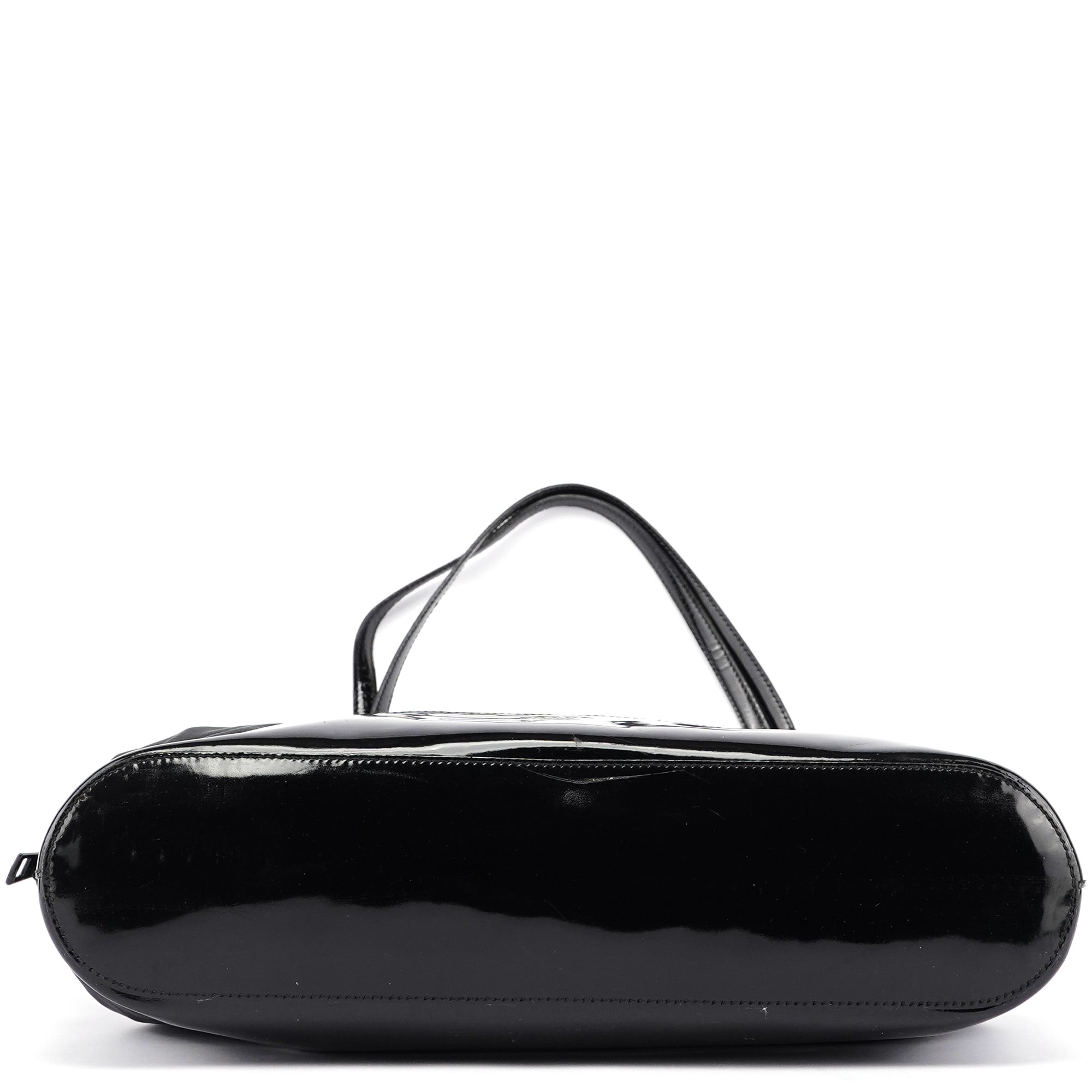 Black Tessuto Spazzolato Tote Bag