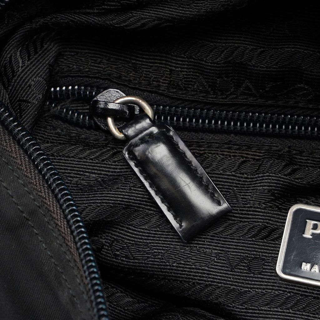Black Tessuto Tote