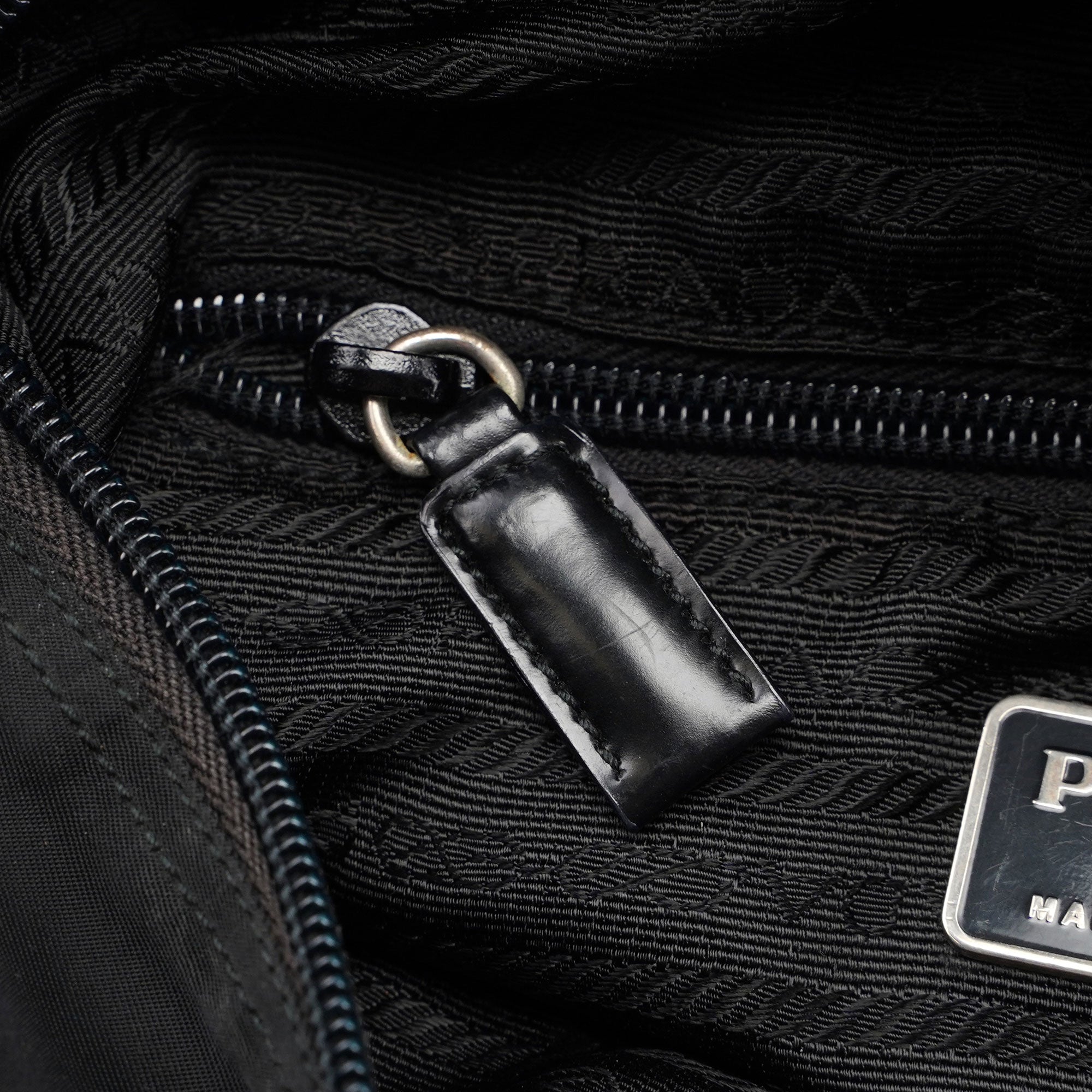 Black Tessuto Tote