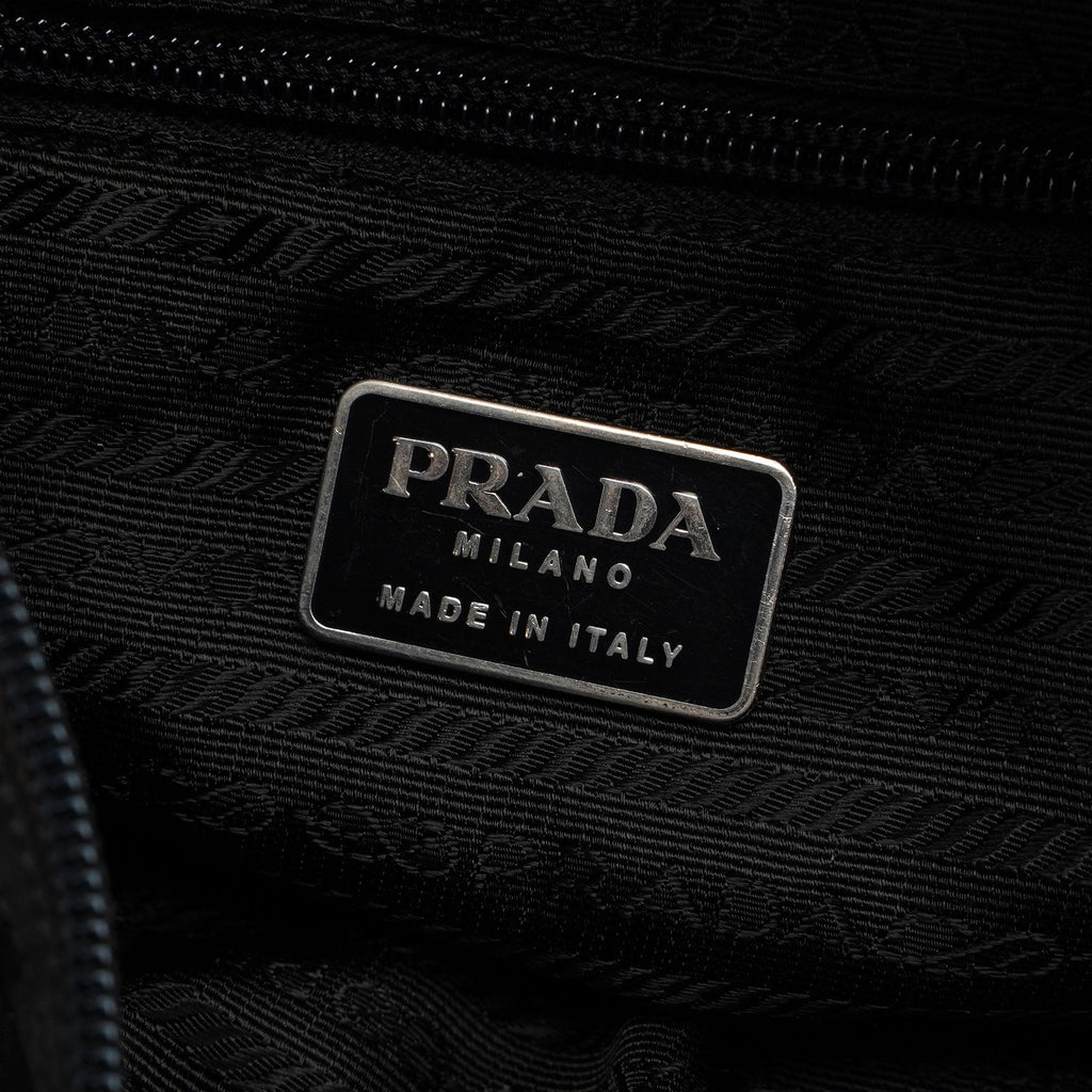 Black Tessuto Tote