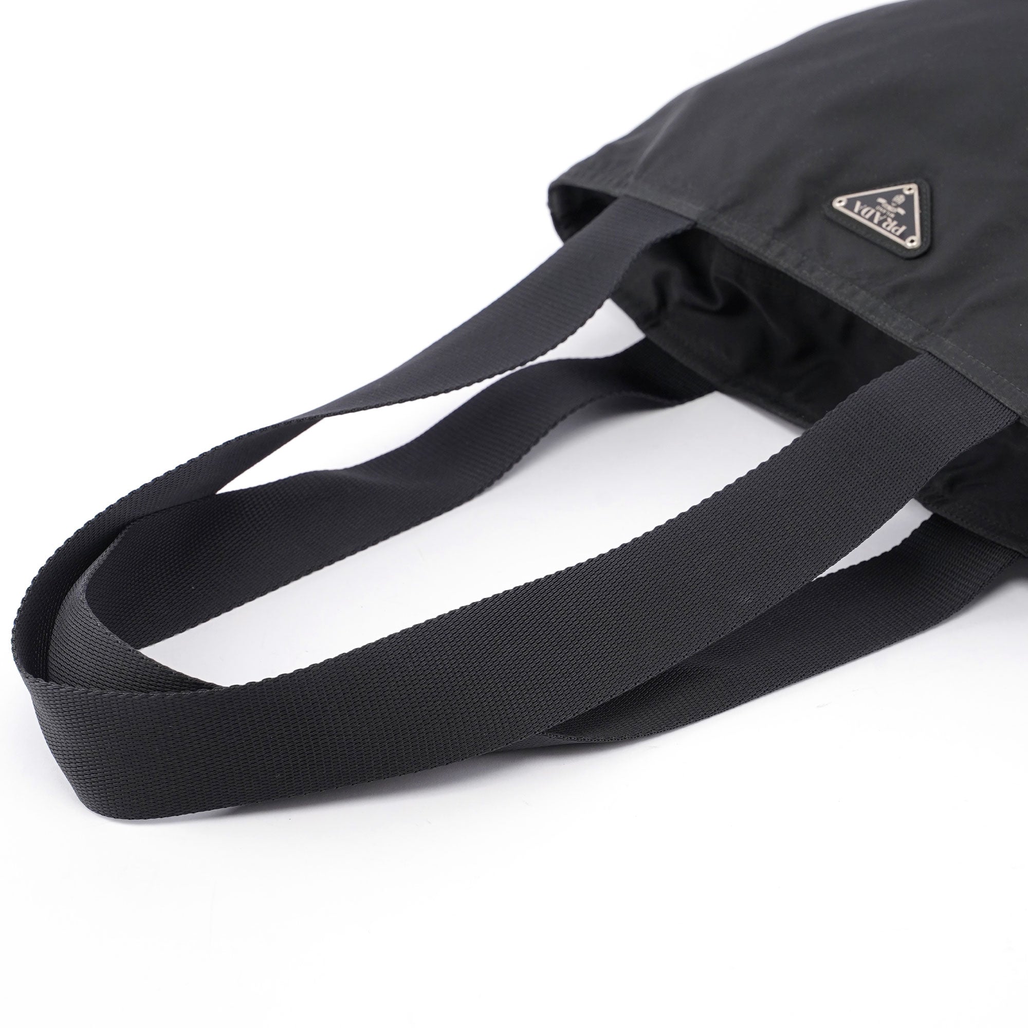 Black Tessuto Tote