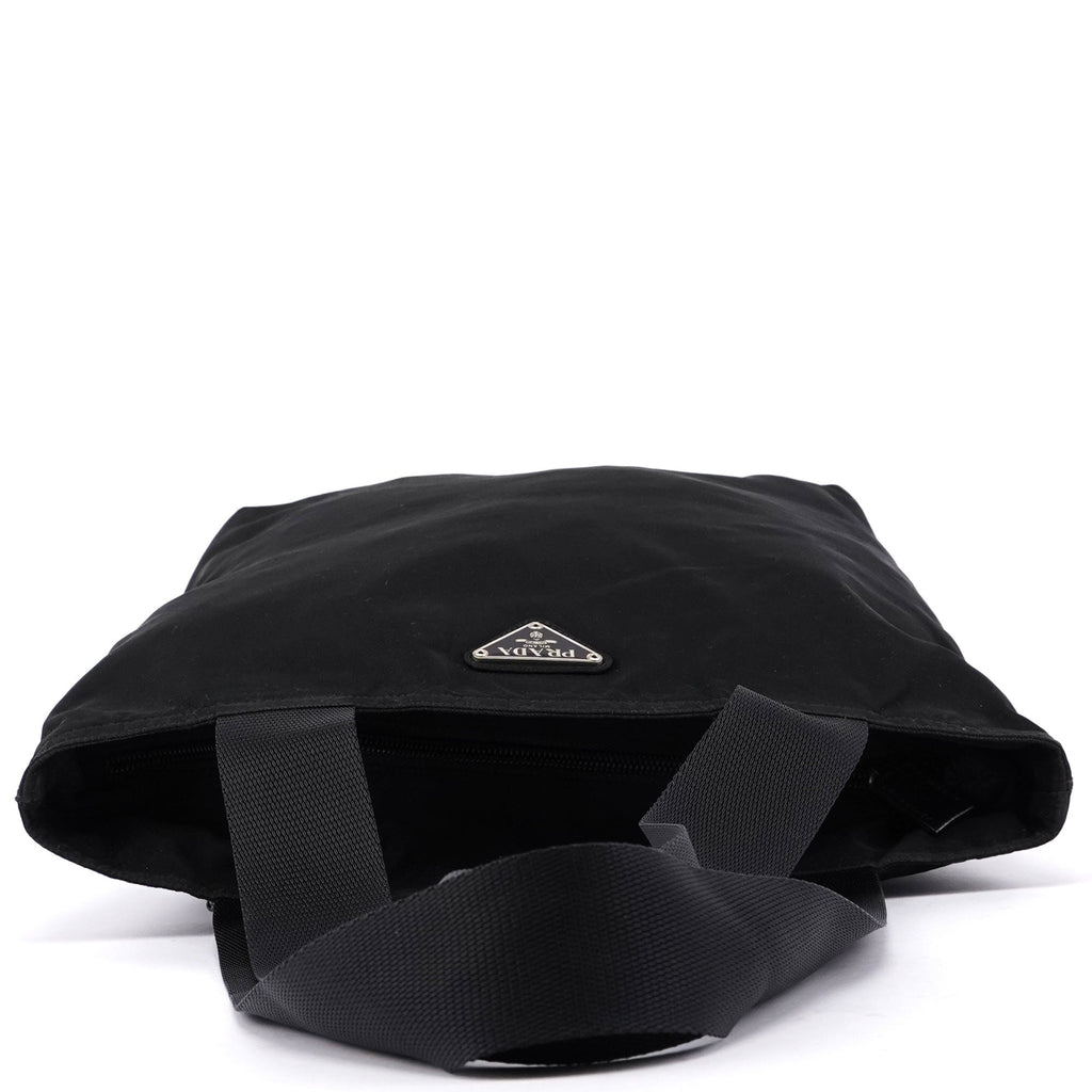 Black Tessuto Tote