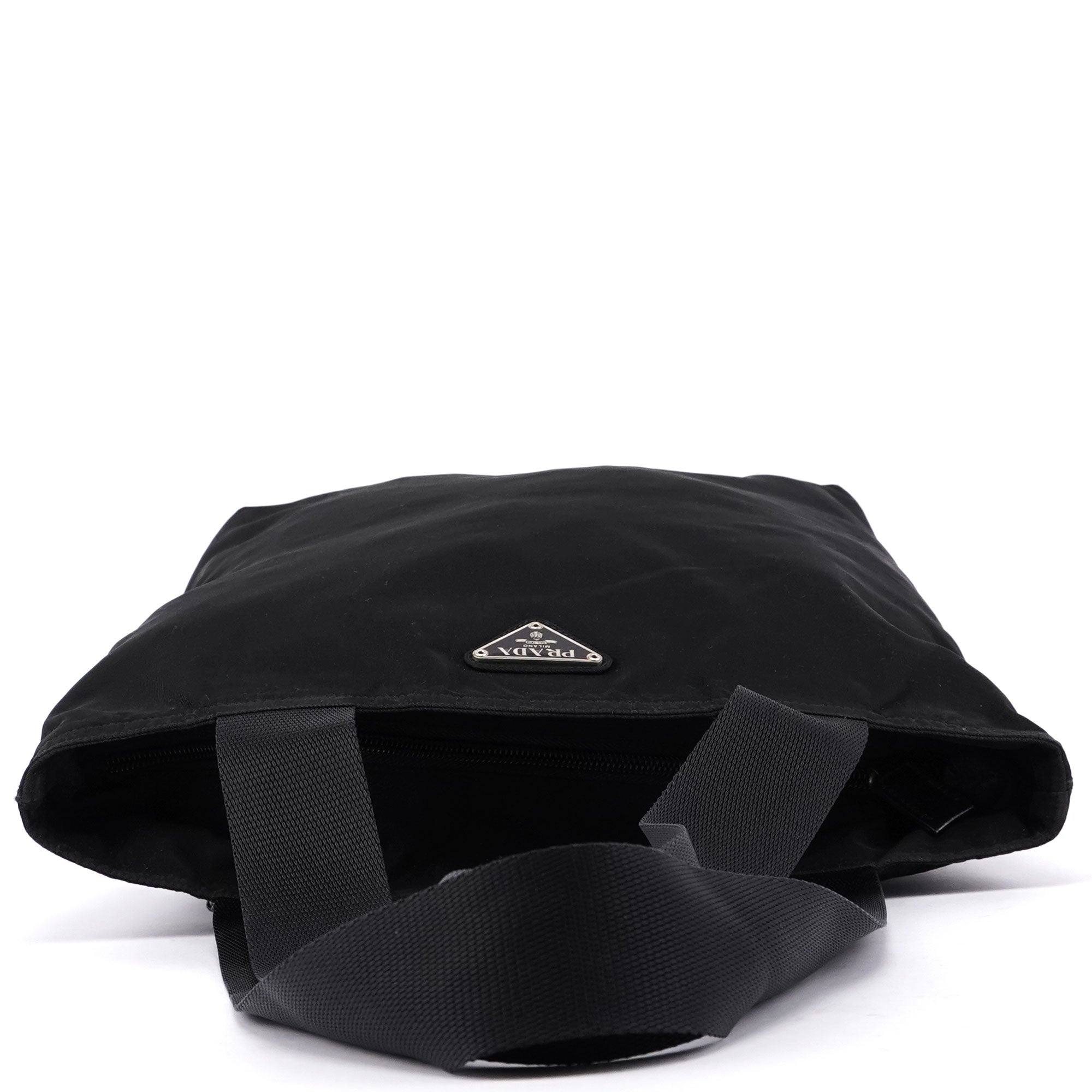 Black Tessuto Tote