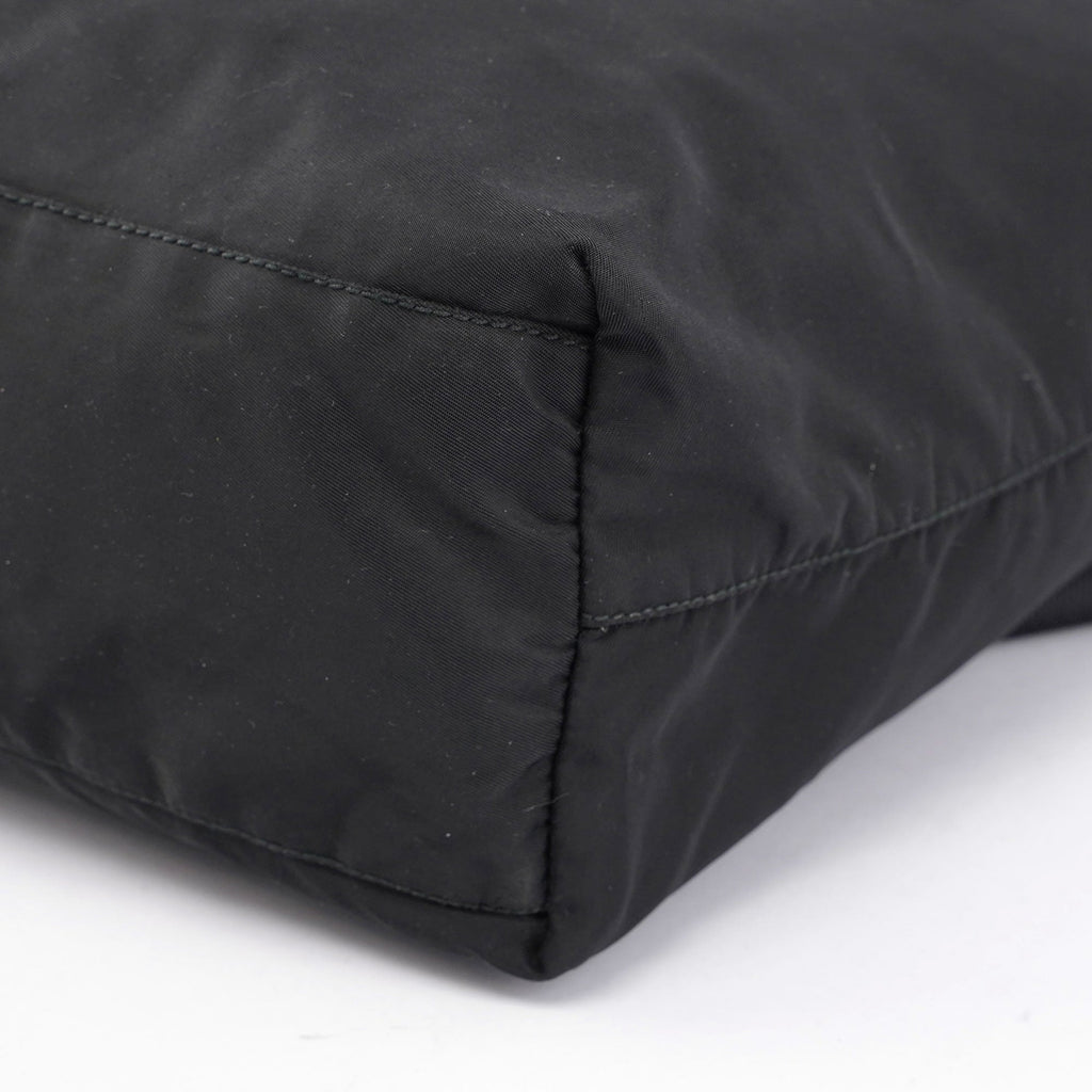 Black Tessuto Tote