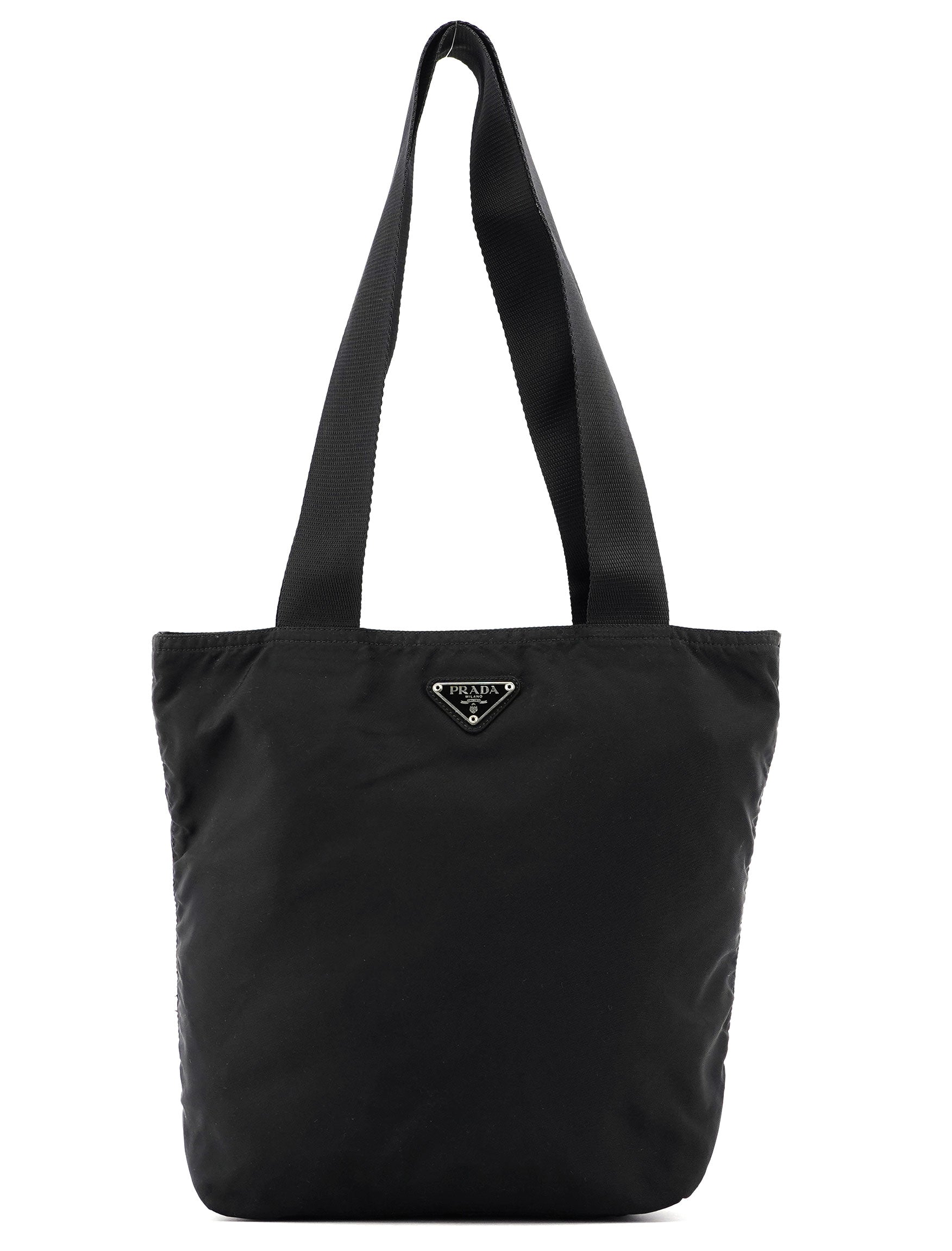 Black Tessuto Tote
