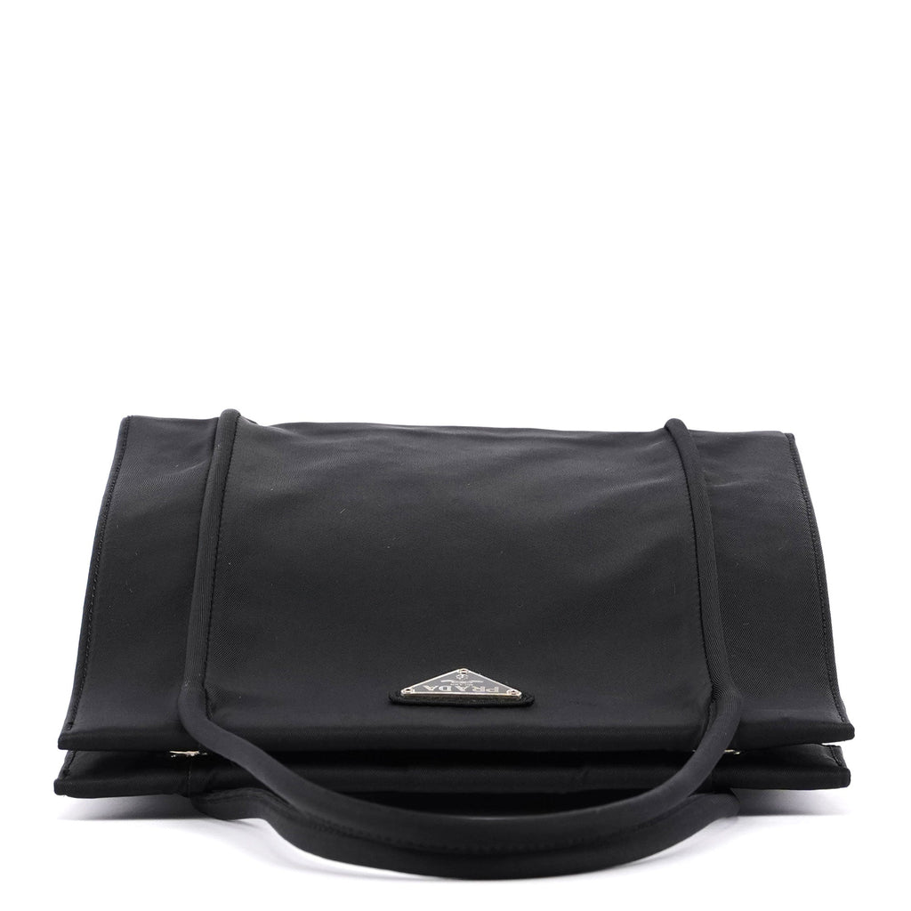 Black Tessuto Tote Bag