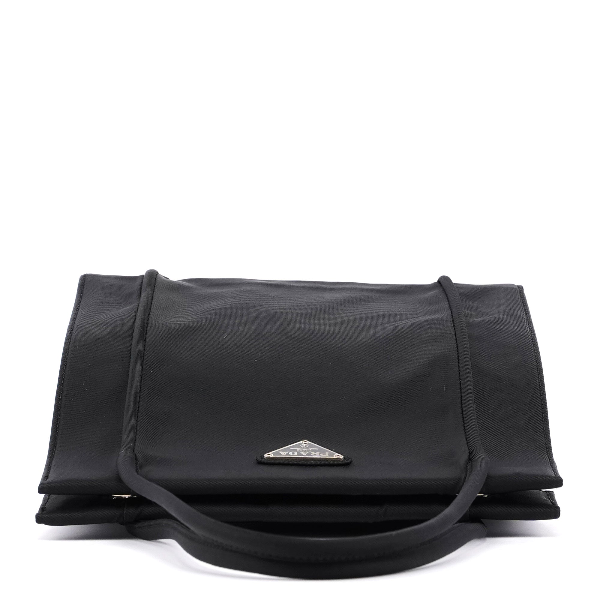 Black Tessuto Tote Bag