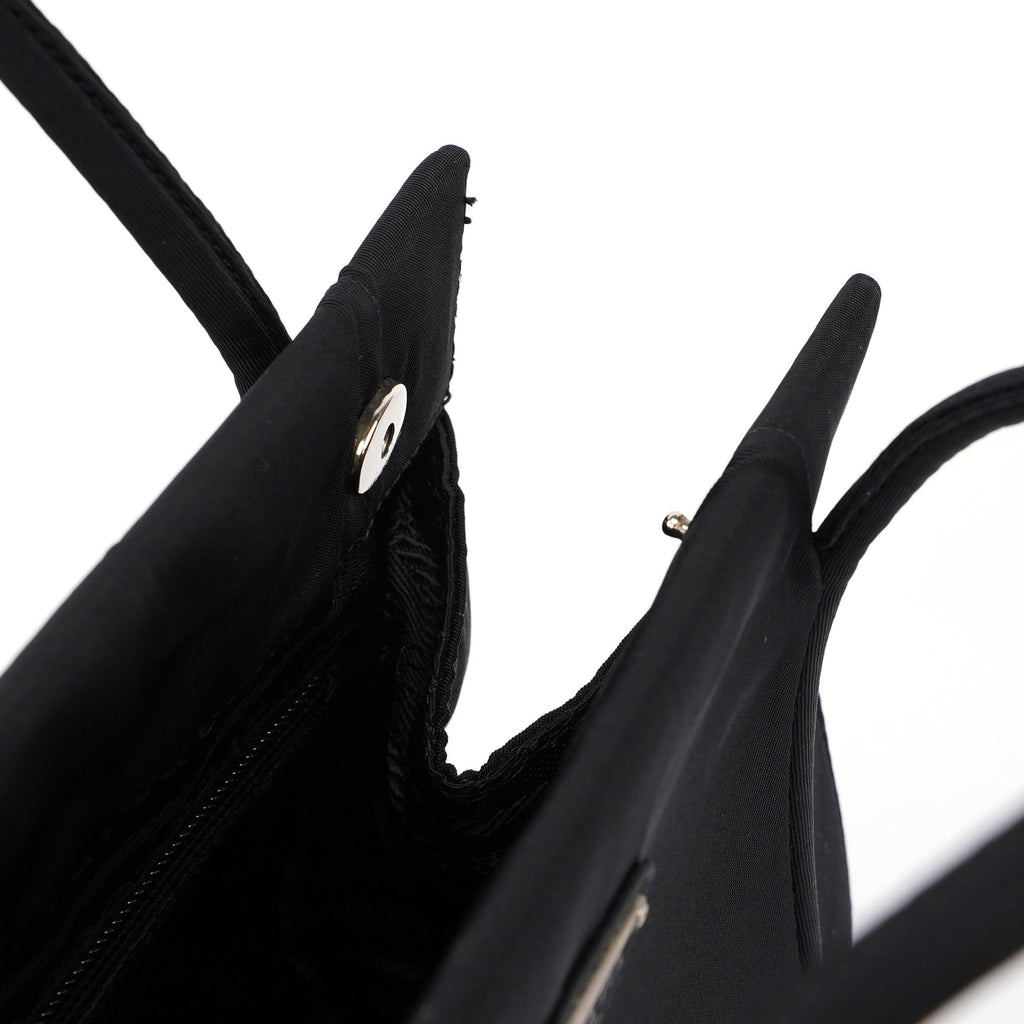 Black Tessuto Tote Bag