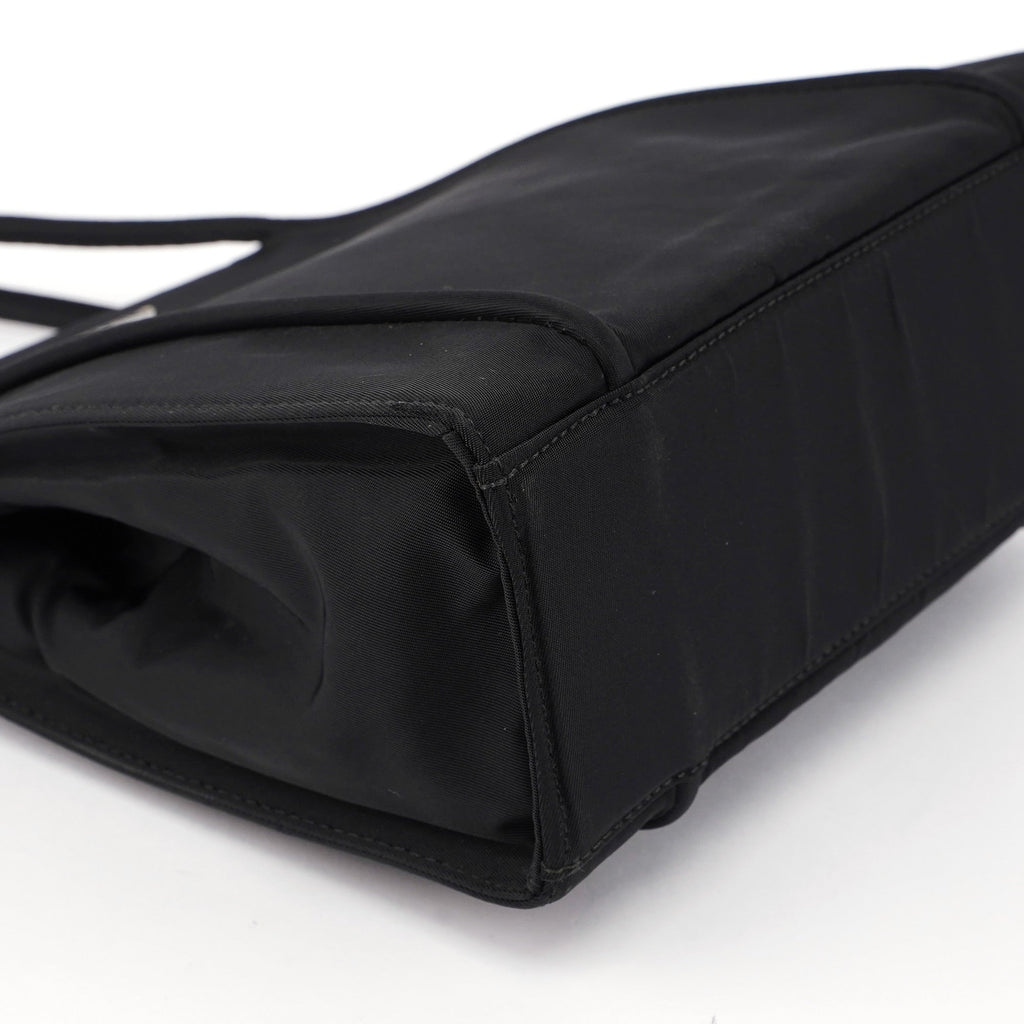 Black Tessuto Tote Bag