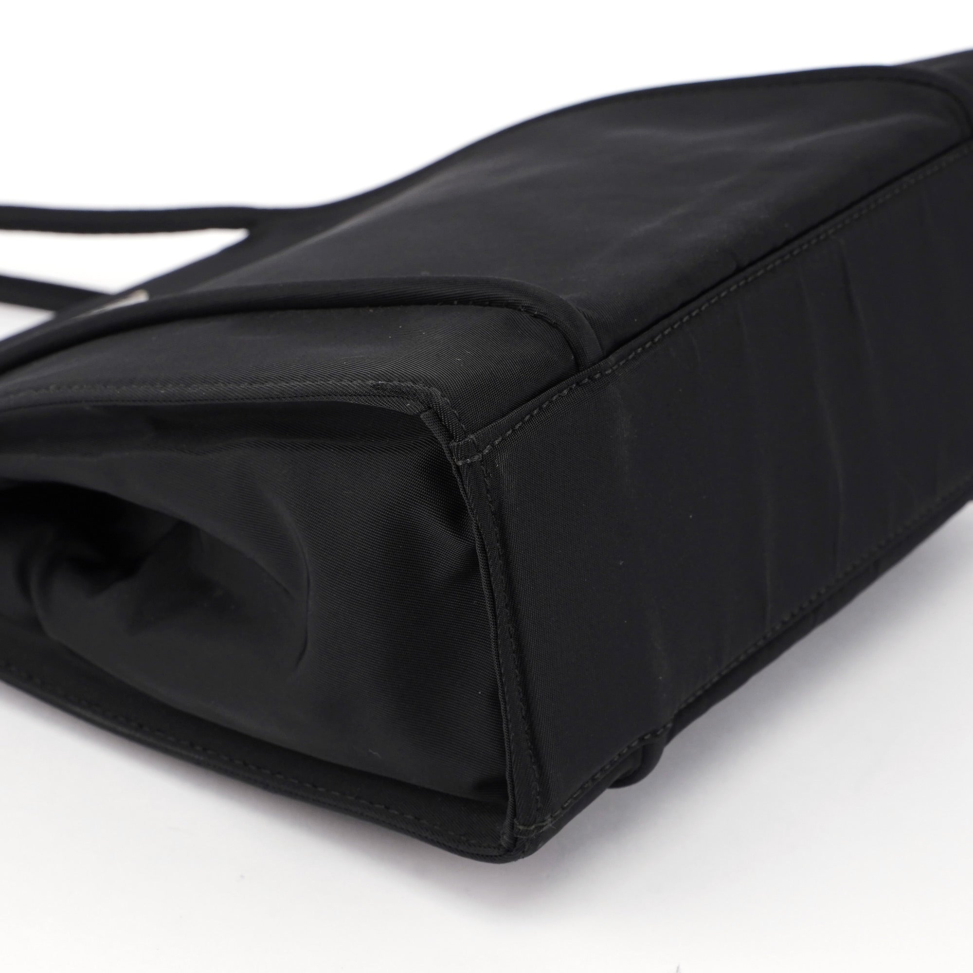 Black Tessuto Tote Bag