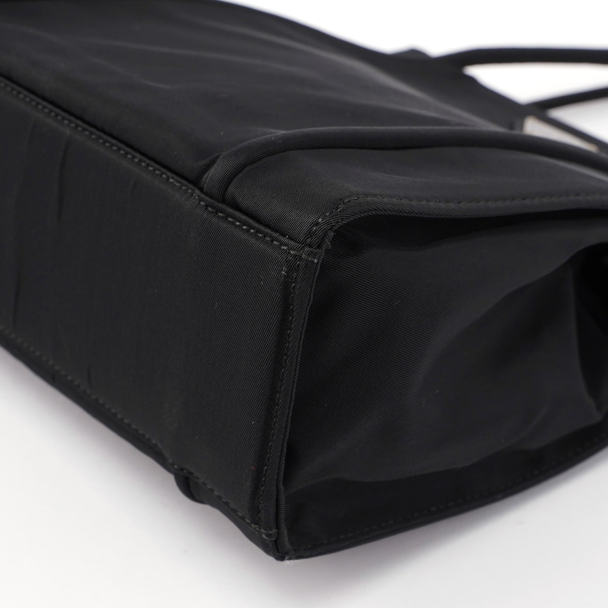 Black Tessuto Tote Bag
