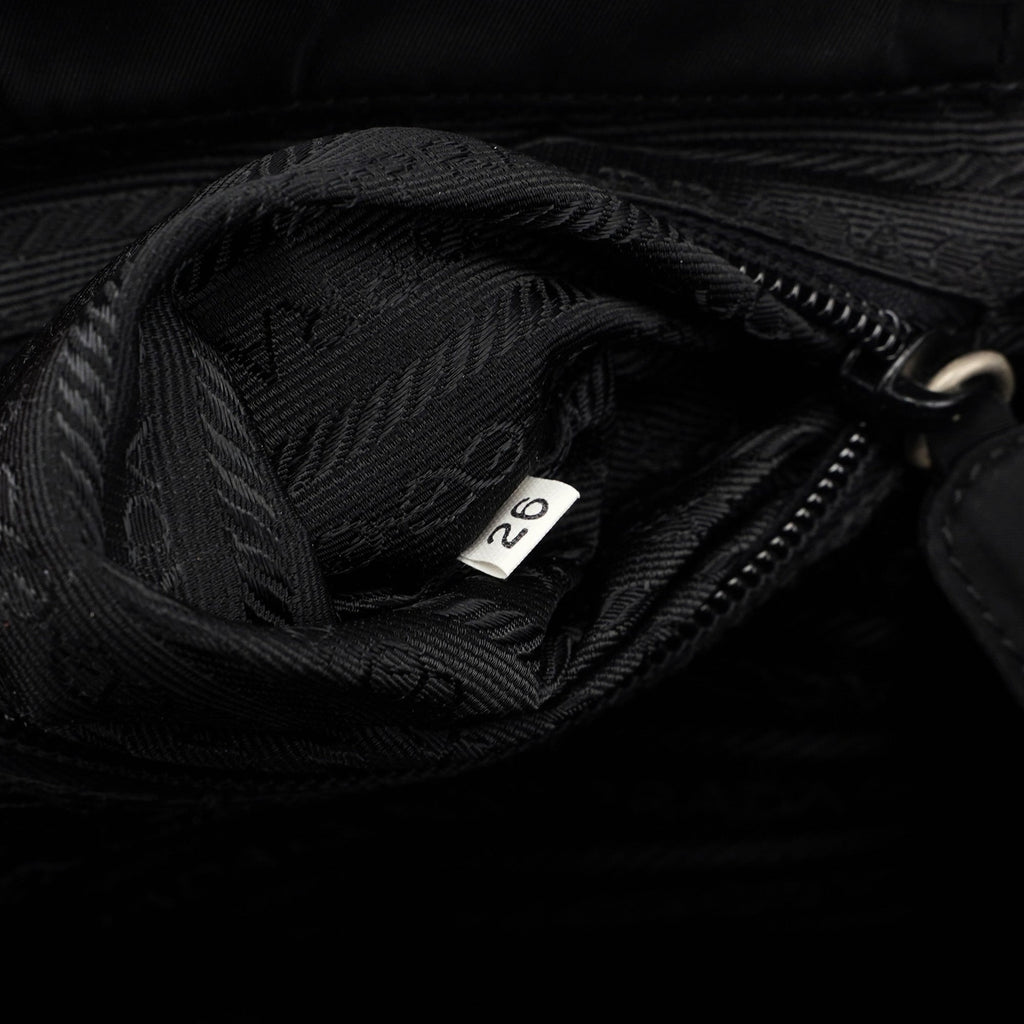 Black Tessuto Tote Bag