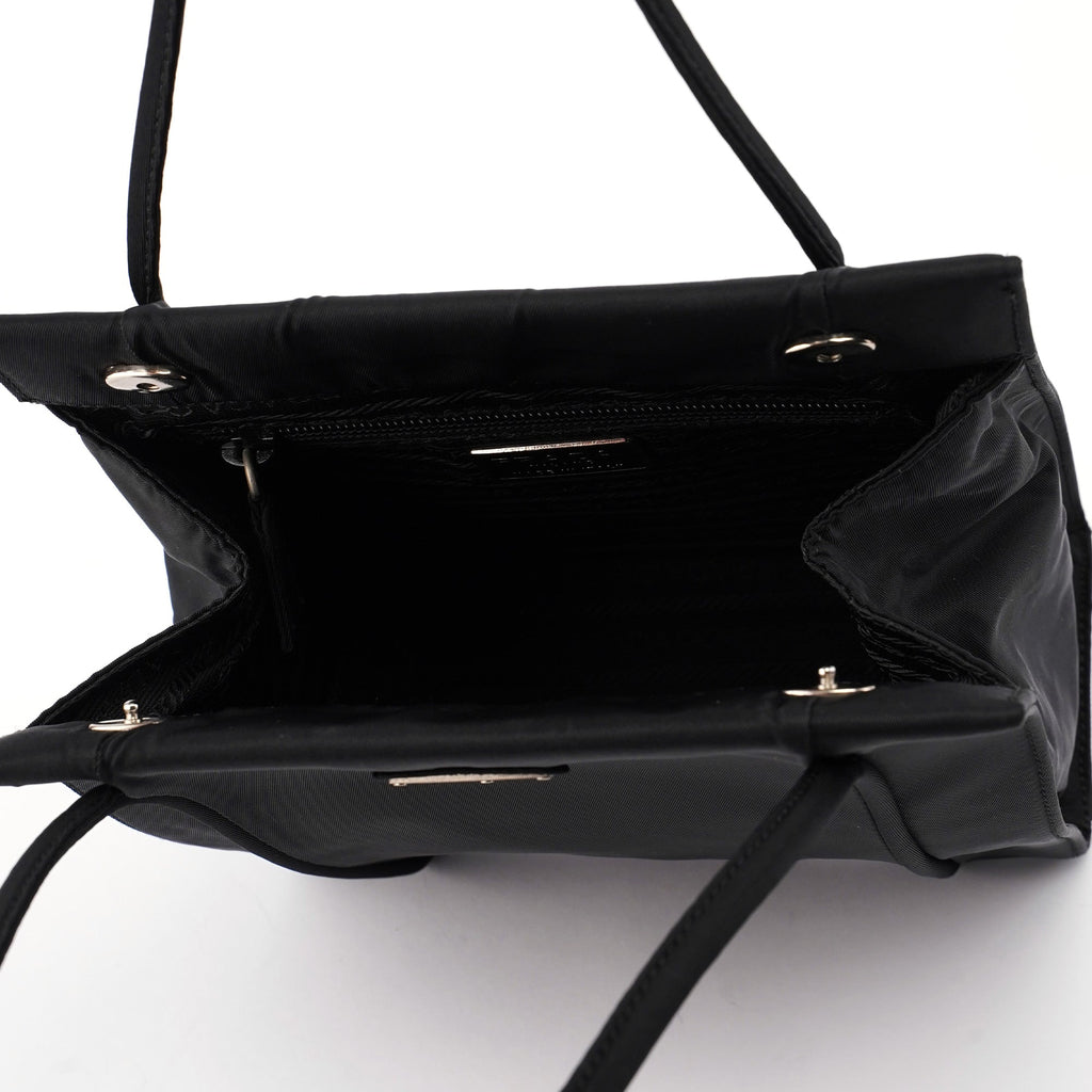 Black Tessuto Tote Bag