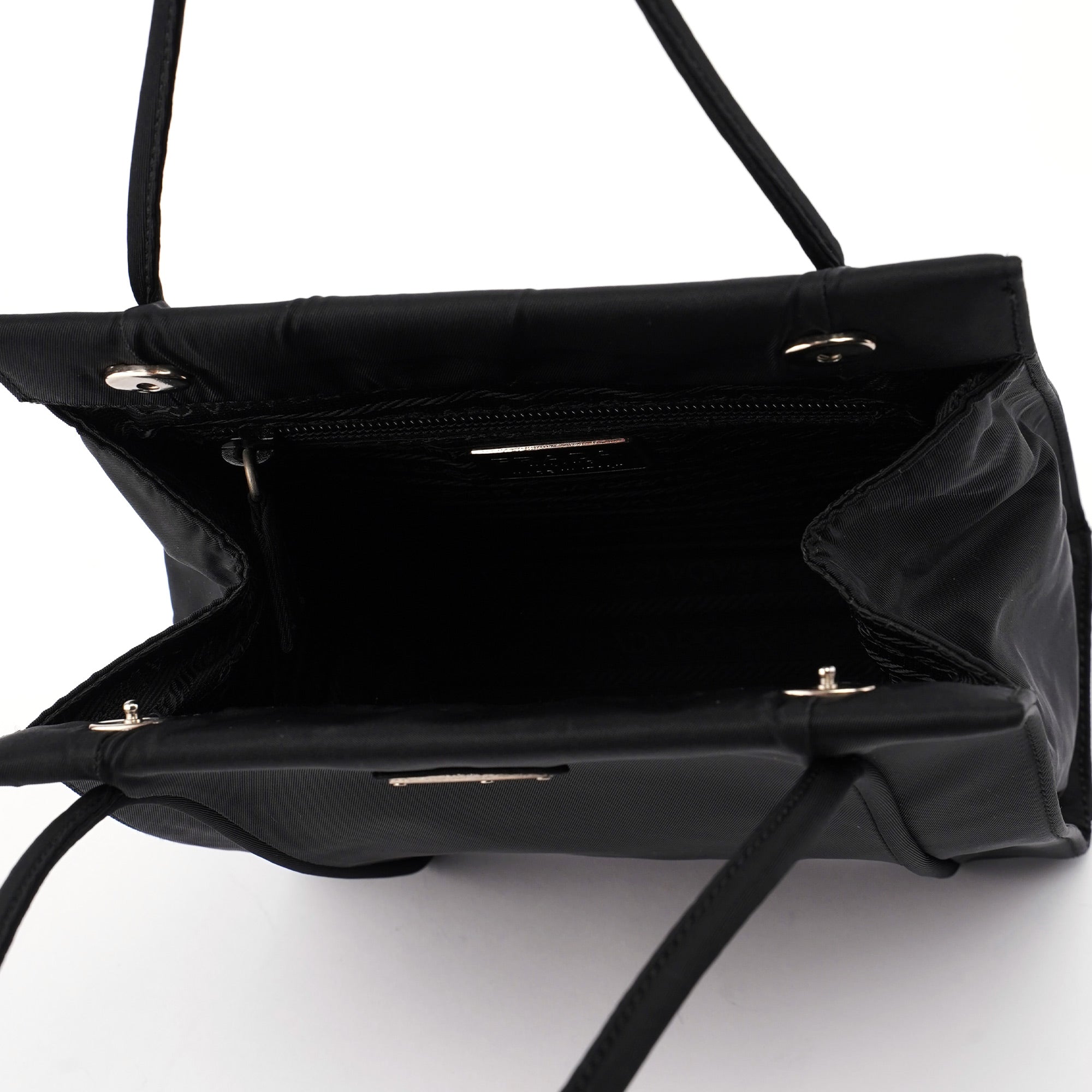 Black Tessuto Tote Bag