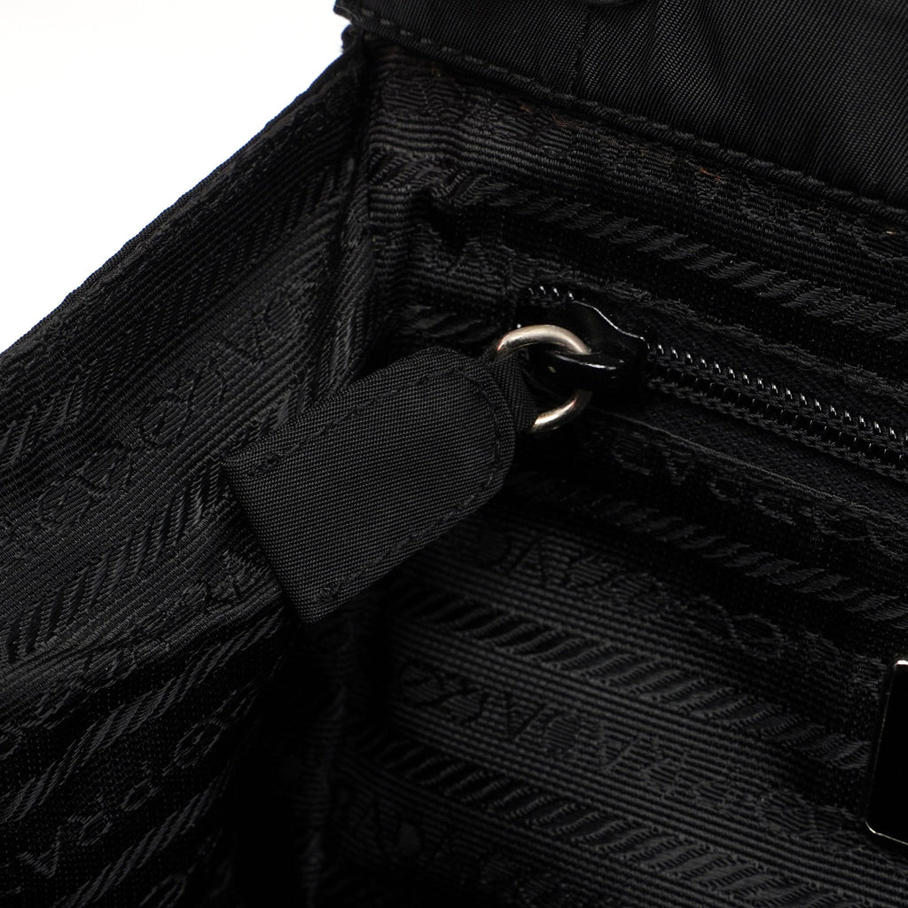 Black Tessuto Tote Bag