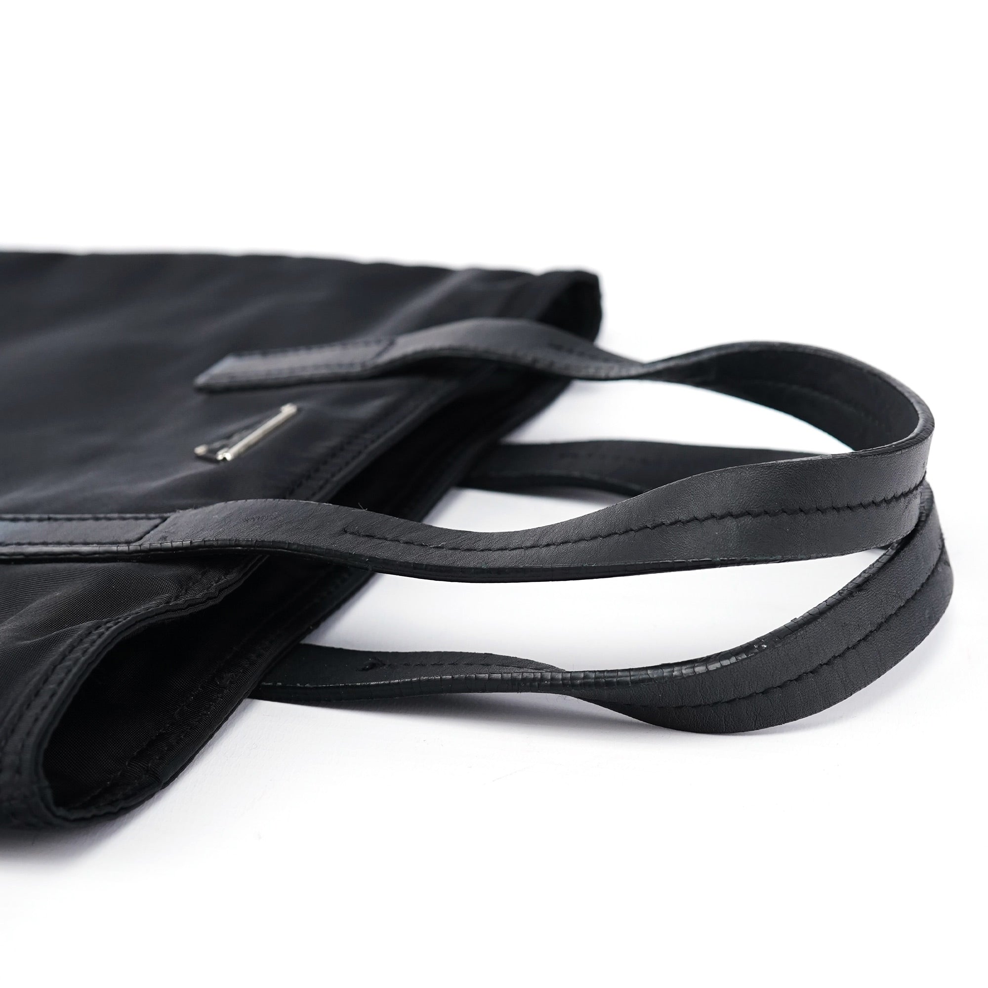 Black Tessuto Tote Bag