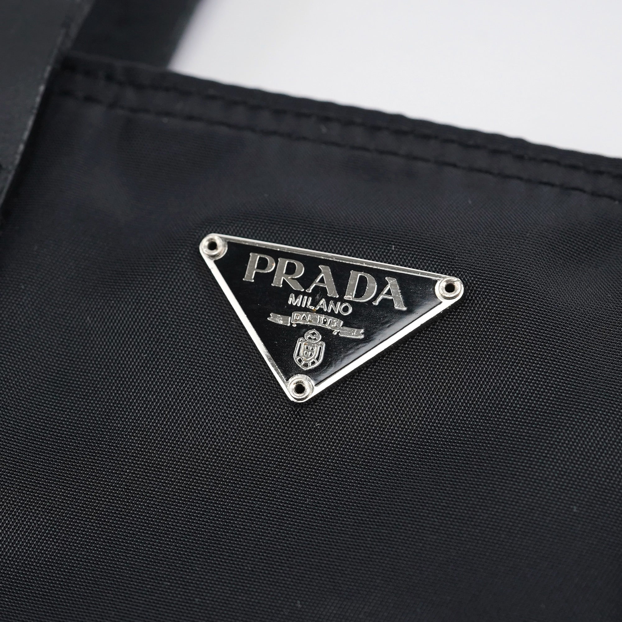 Black Tessuto Tote Bag