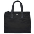 Black Tessuto Tote Bag