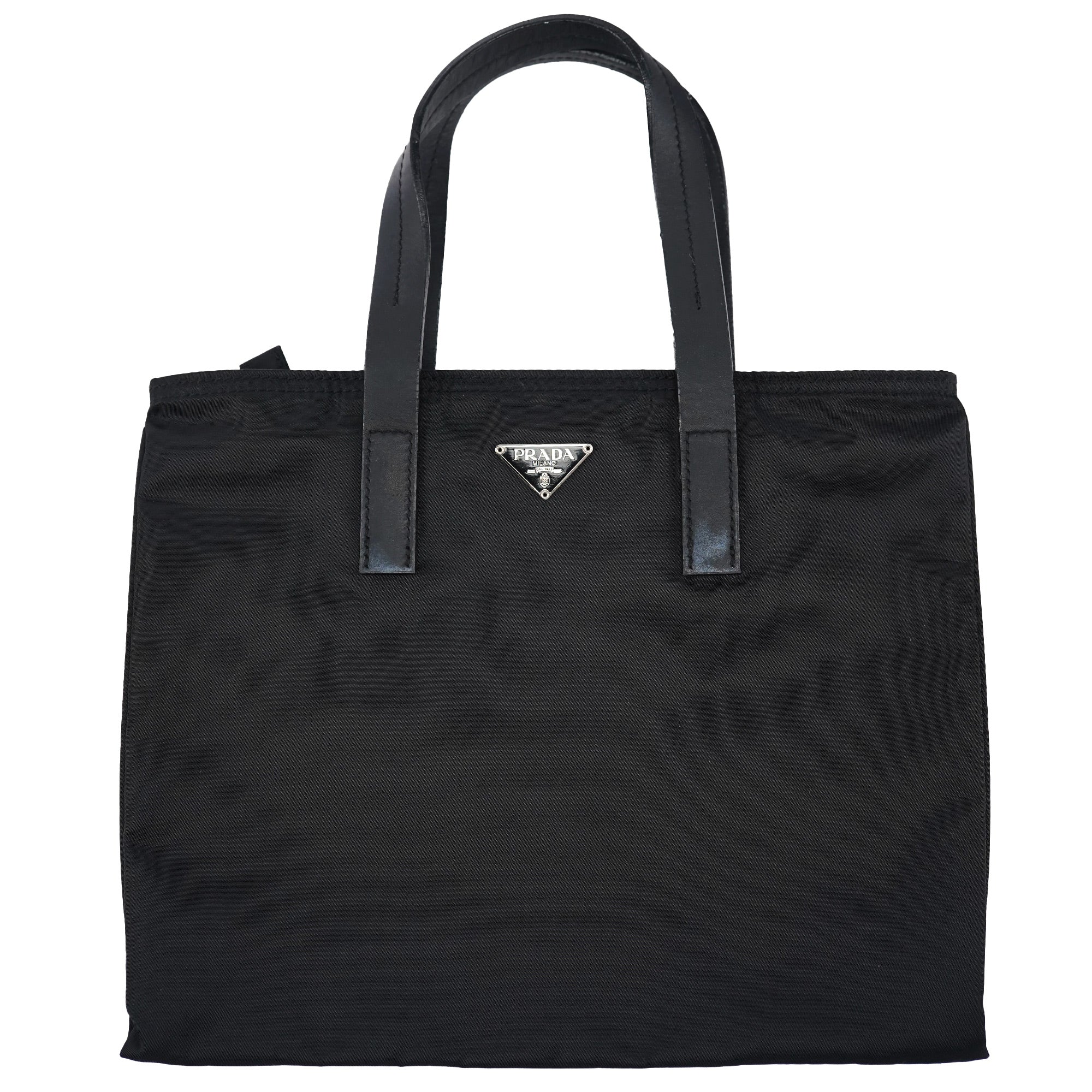 Black Tessuto Tote Bag