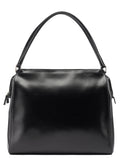 Black Vitello Chic Shoulder Bag
