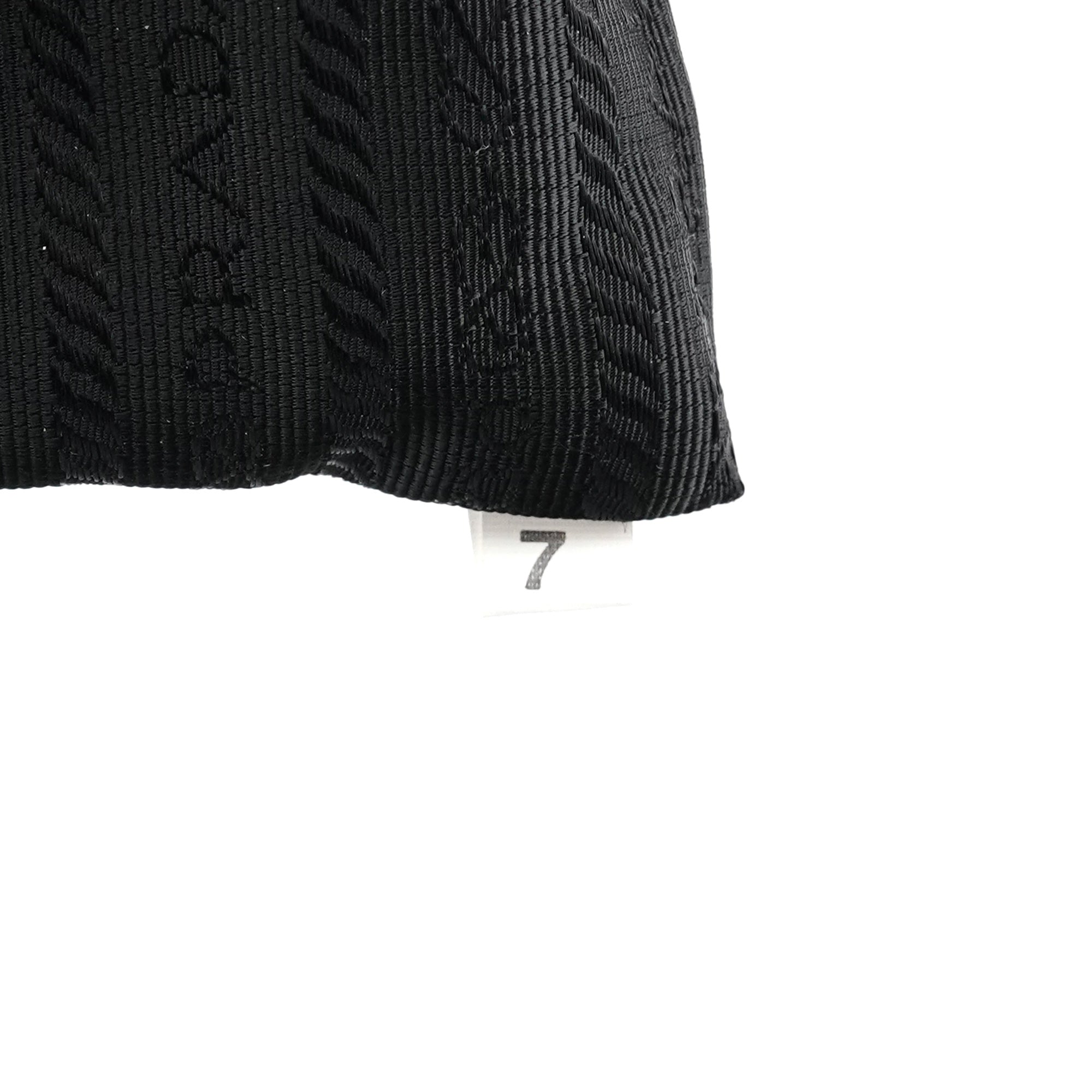 Black Vitello Chic Shoulder Bag