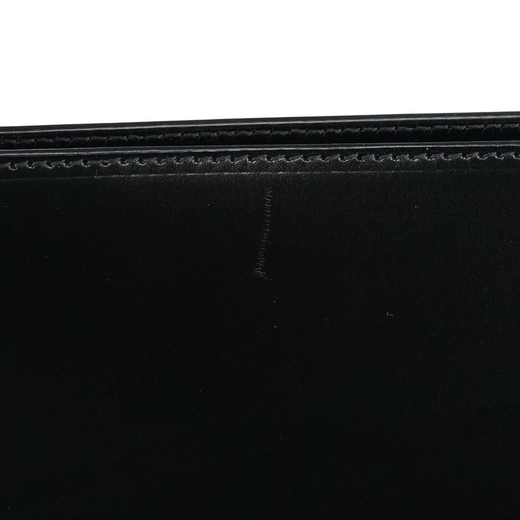 Black Vitello Chic Shoulder Bag