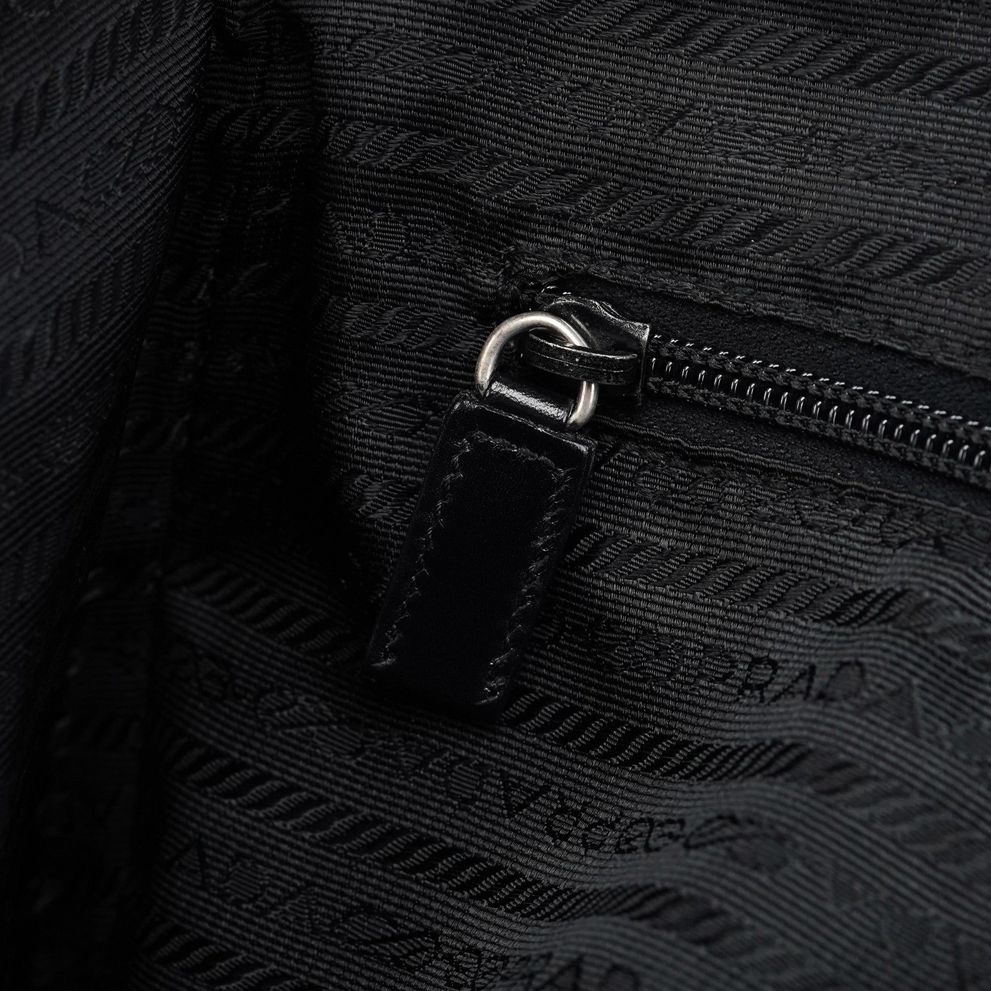 Black Vitello Chic Shoulder Bag