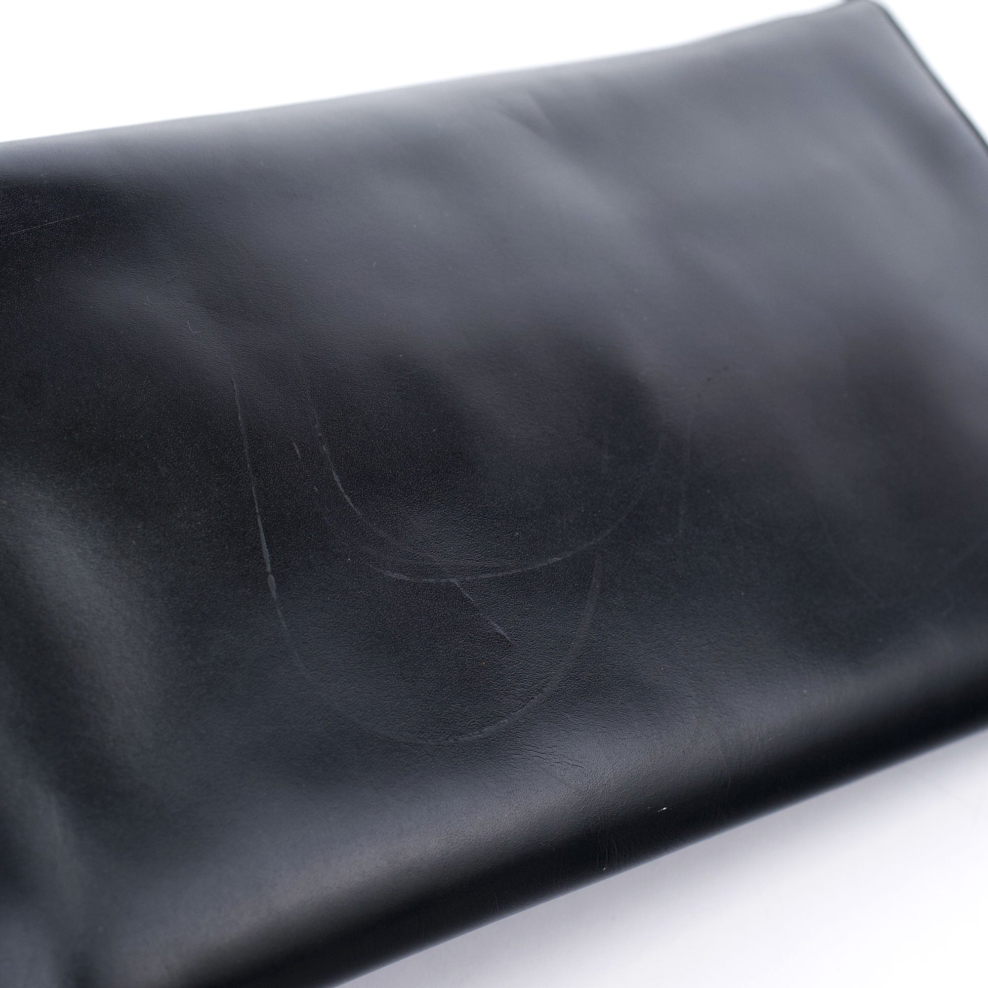 Black Vitello Crossbody Bag