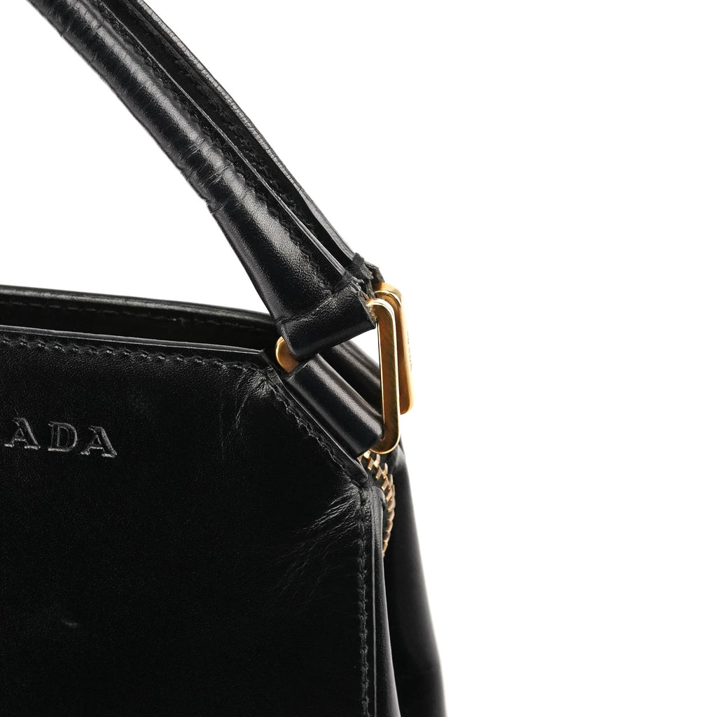 BN0315 Black Vitello Chic Shoulder Bag