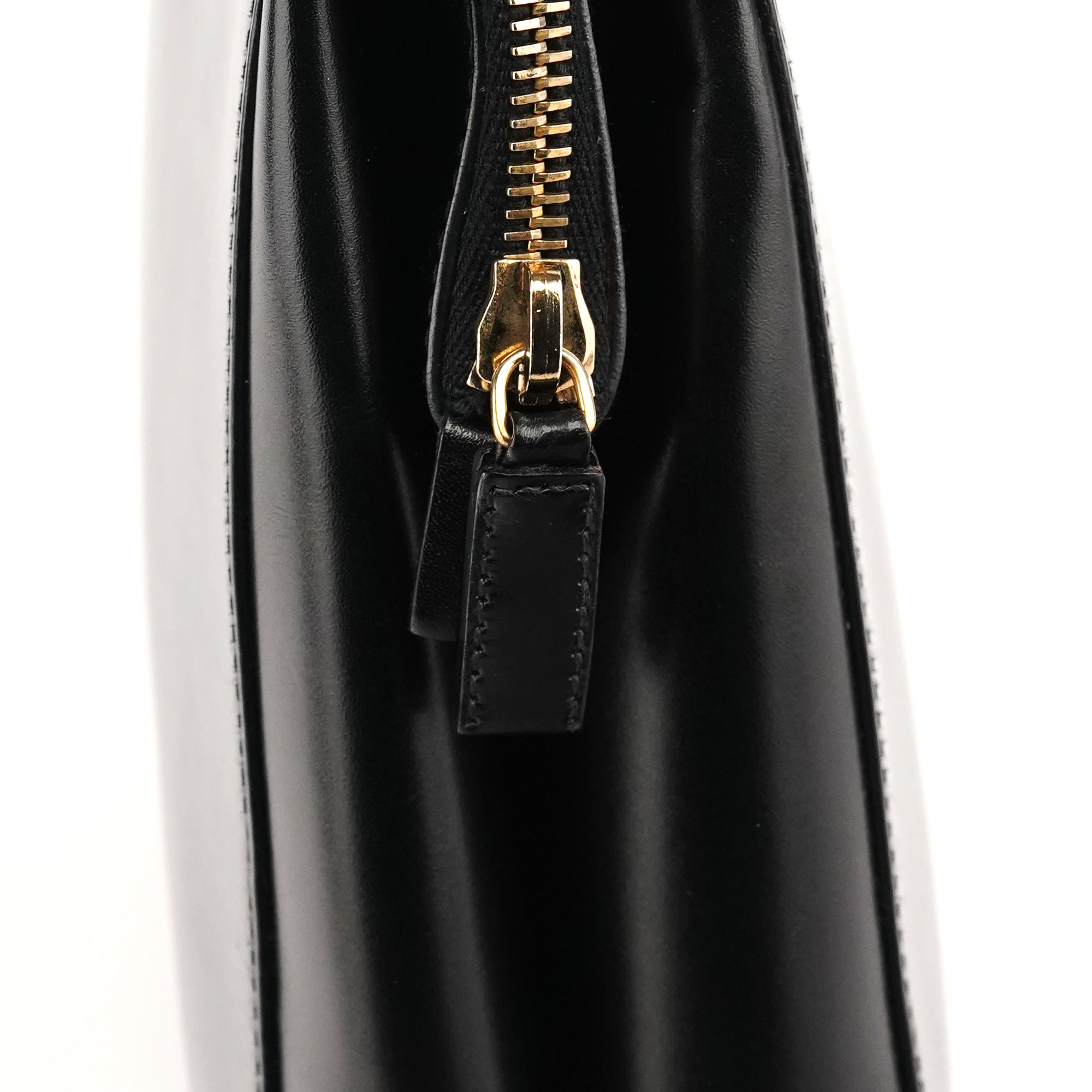 BN0315 Black Vitello Chic Shoulder Bag