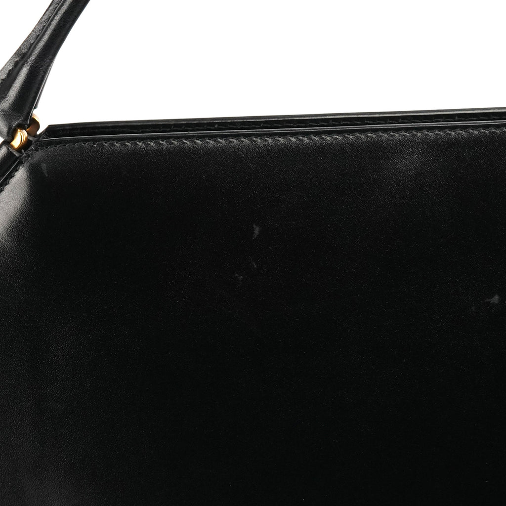 BN0315 Black Vitello Chic Shoulder Bag