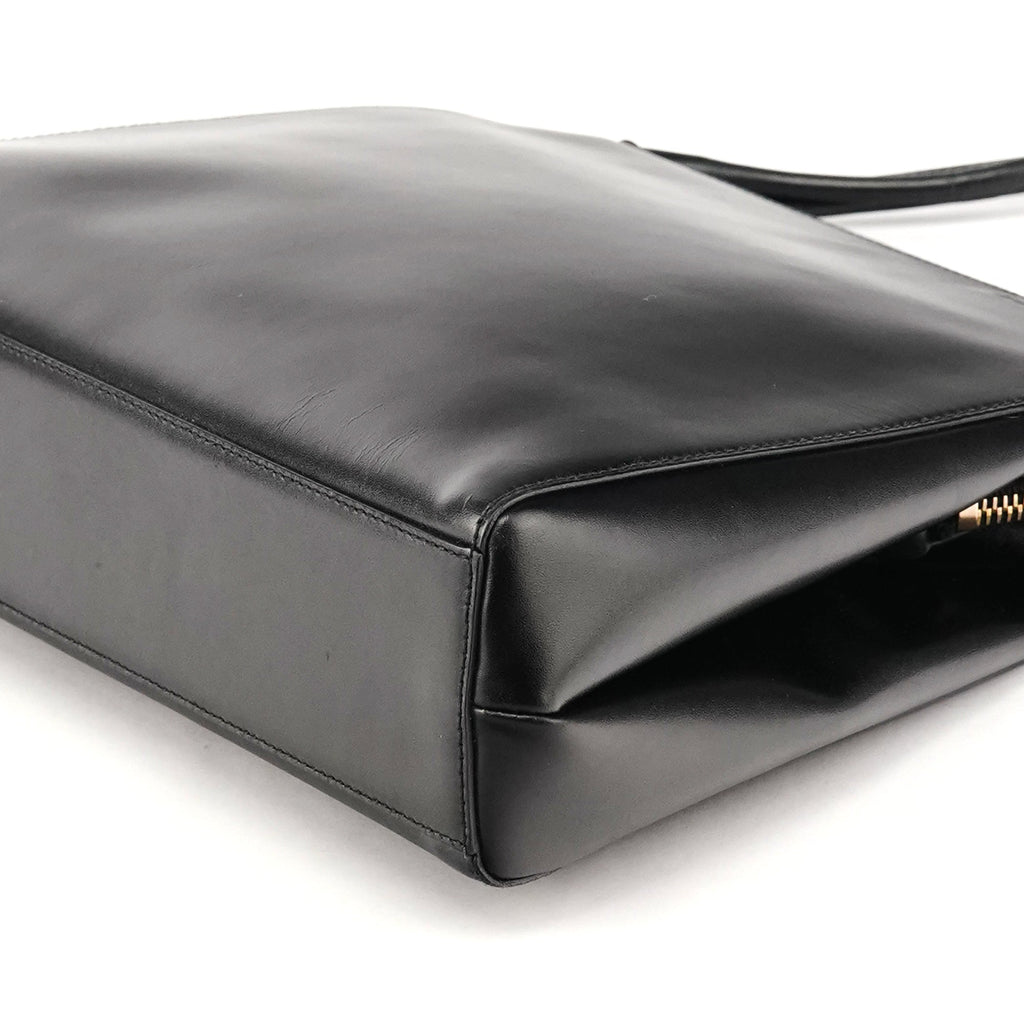 BN0315 Black Vitello Chic Shoulder Bag