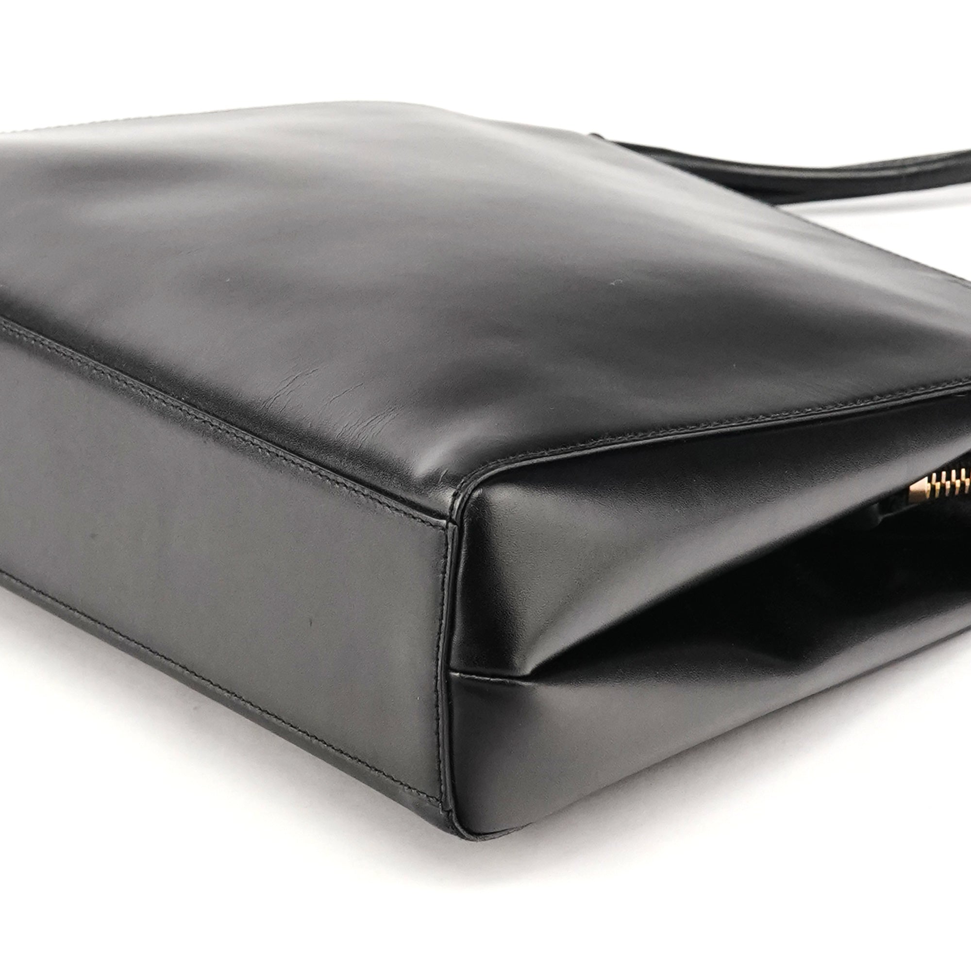 BN0315 Black Vitello Chic Shoulder Bag