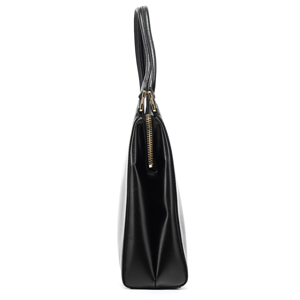 BN0315 Black Vitello Chic Shoulder Bag