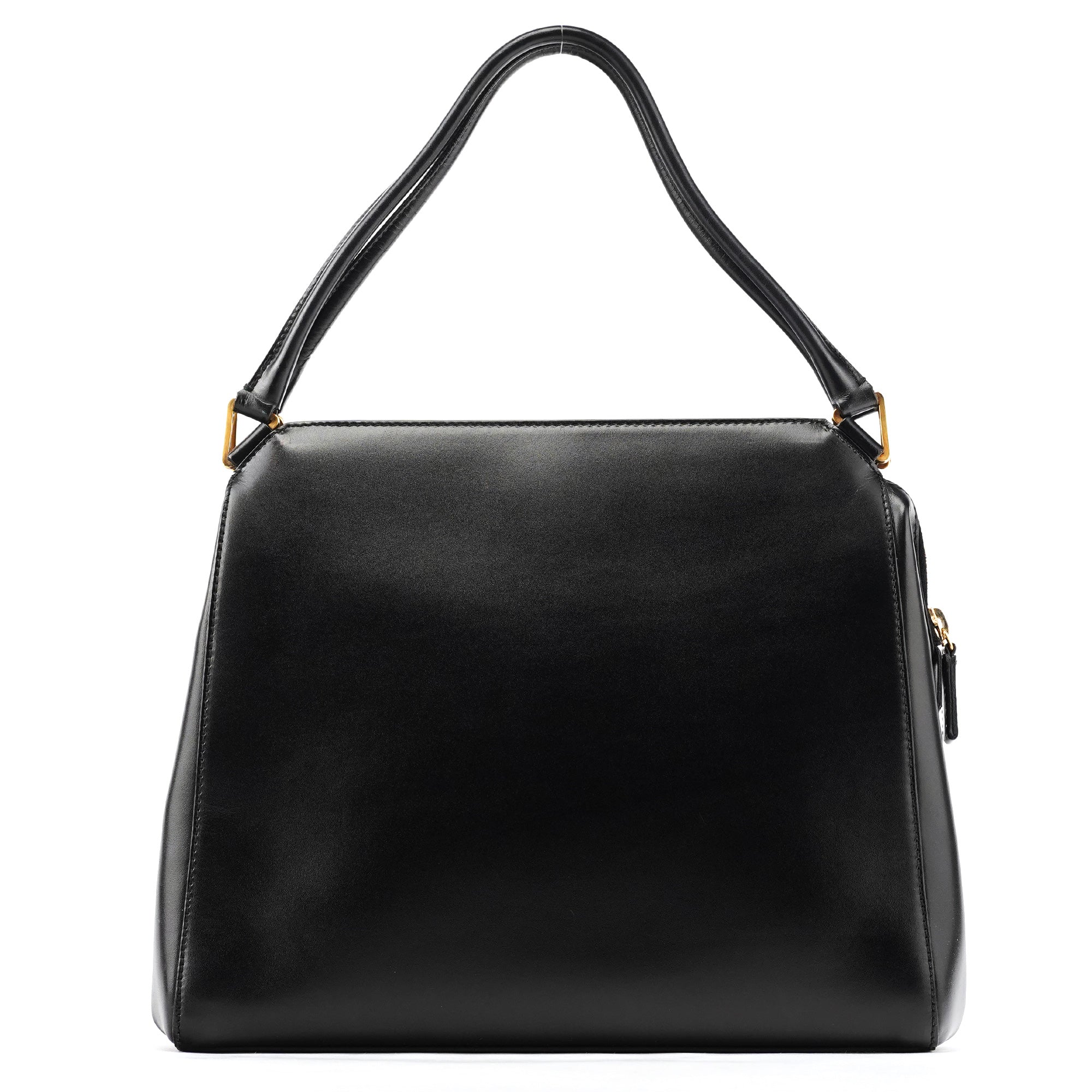 BN0315 Black Vitello Chic Shoulder Bag