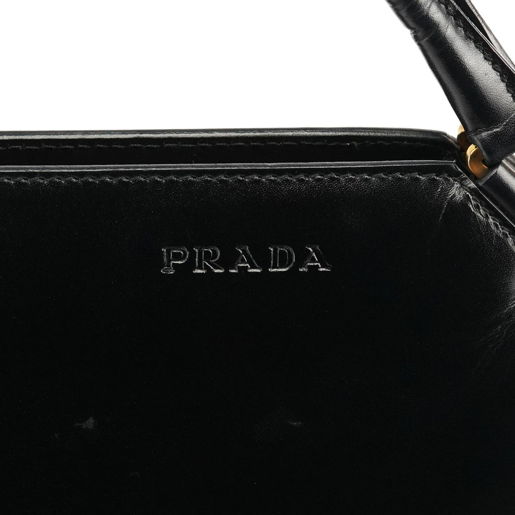 BN0315 Black Vitello Chic Shoulder Bag
