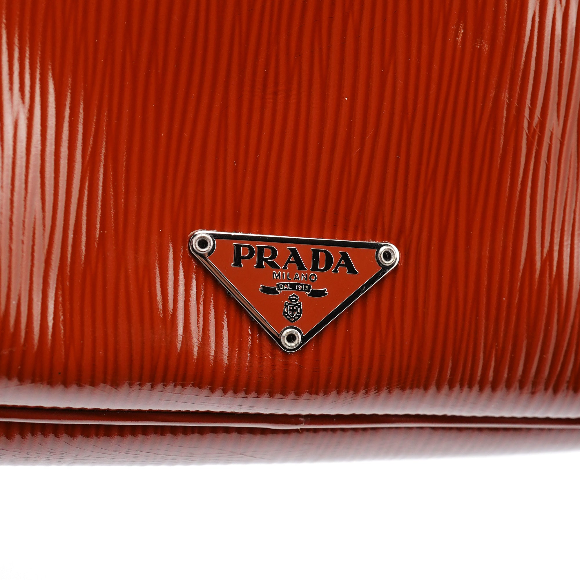 BN0526 Brown Vernice Old Shoulder Bag