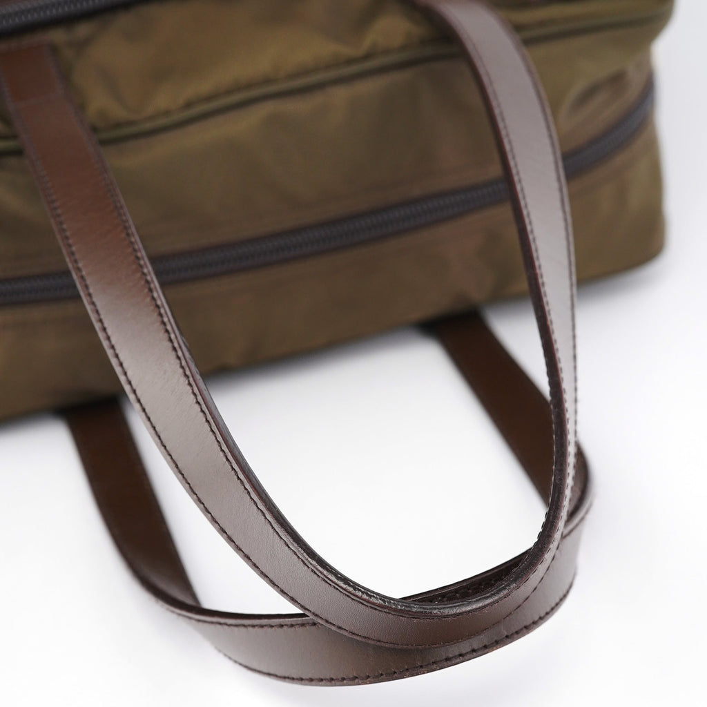 BR1787 Green Tessuto Tote Bag