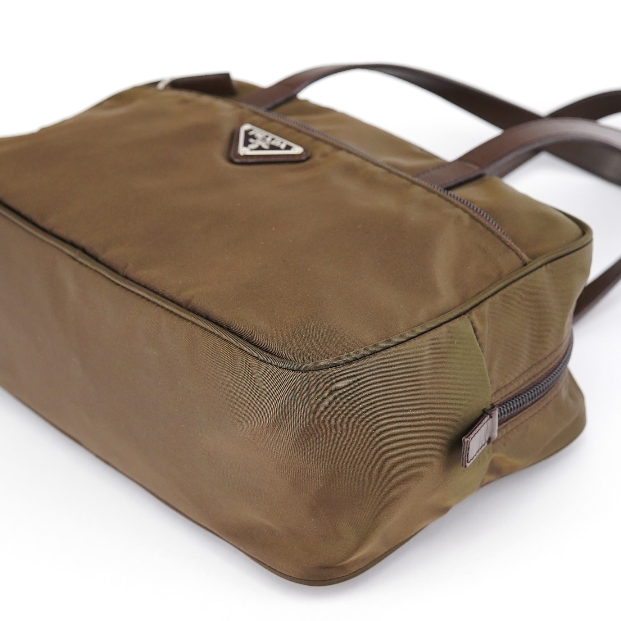 BR1787 Green Tessuto Tote Bag