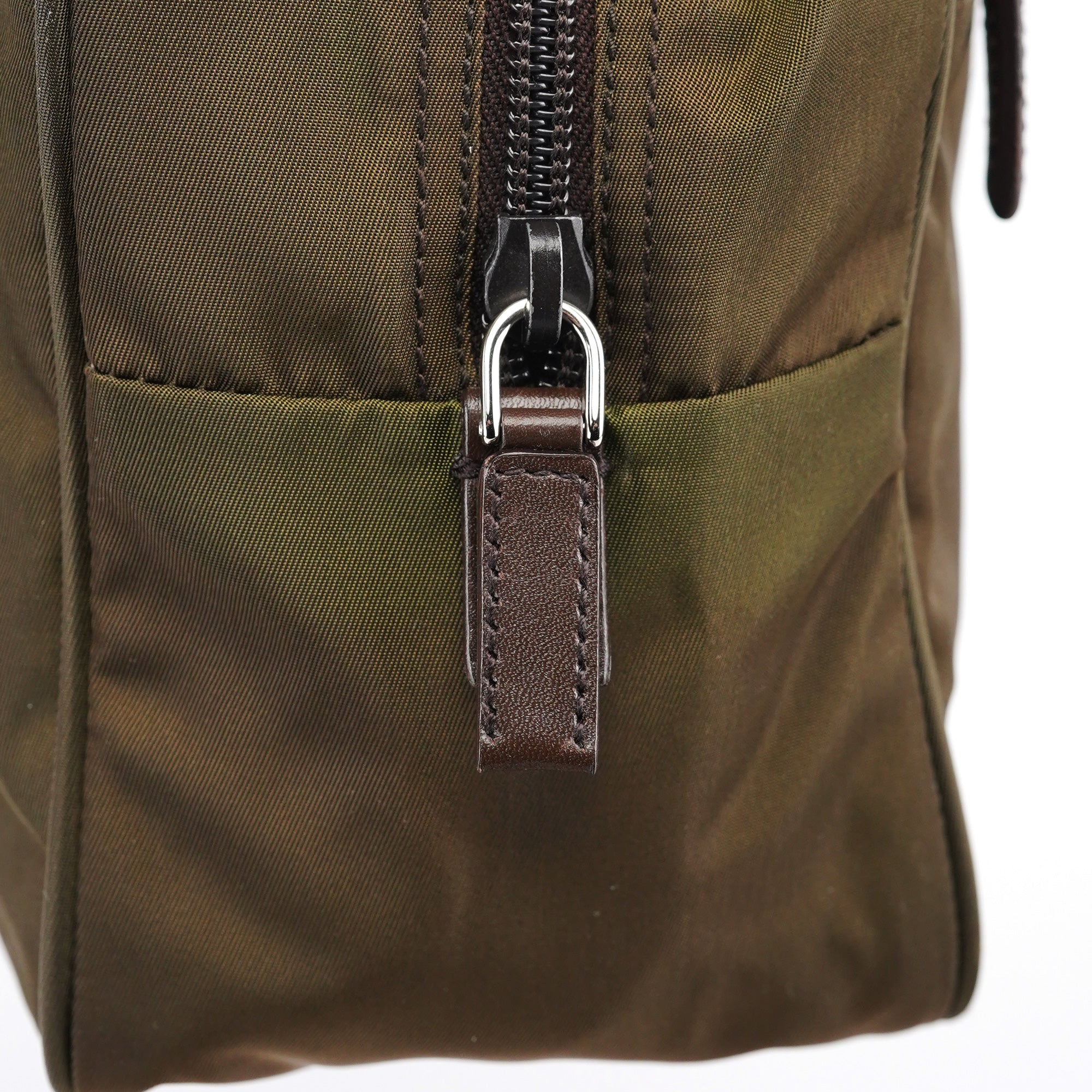 BR1787 Green Tessuto Tote Bag