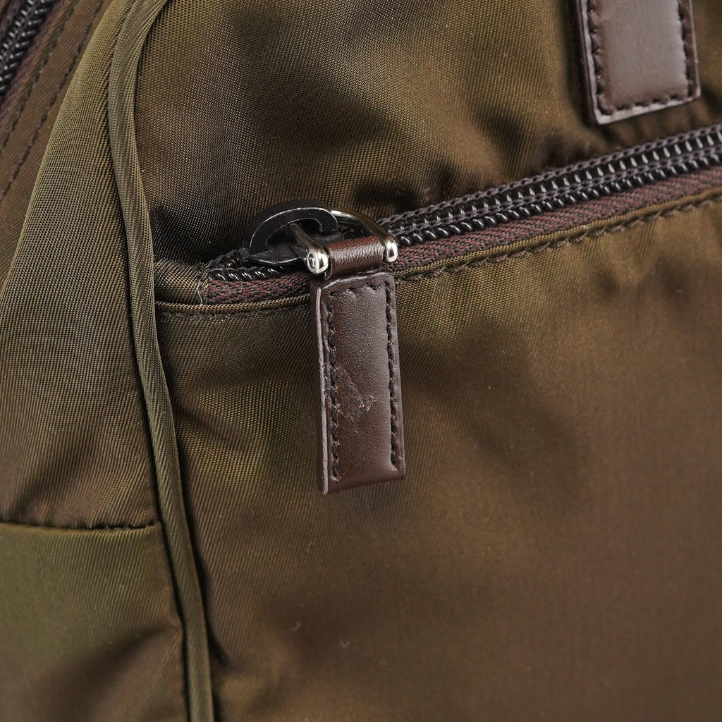 BR1787 Green Tessuto Tote Bag