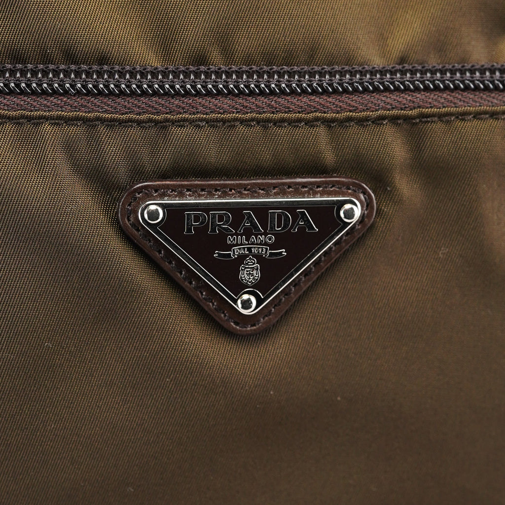 BR1787 Green Tessuto Tote Bag