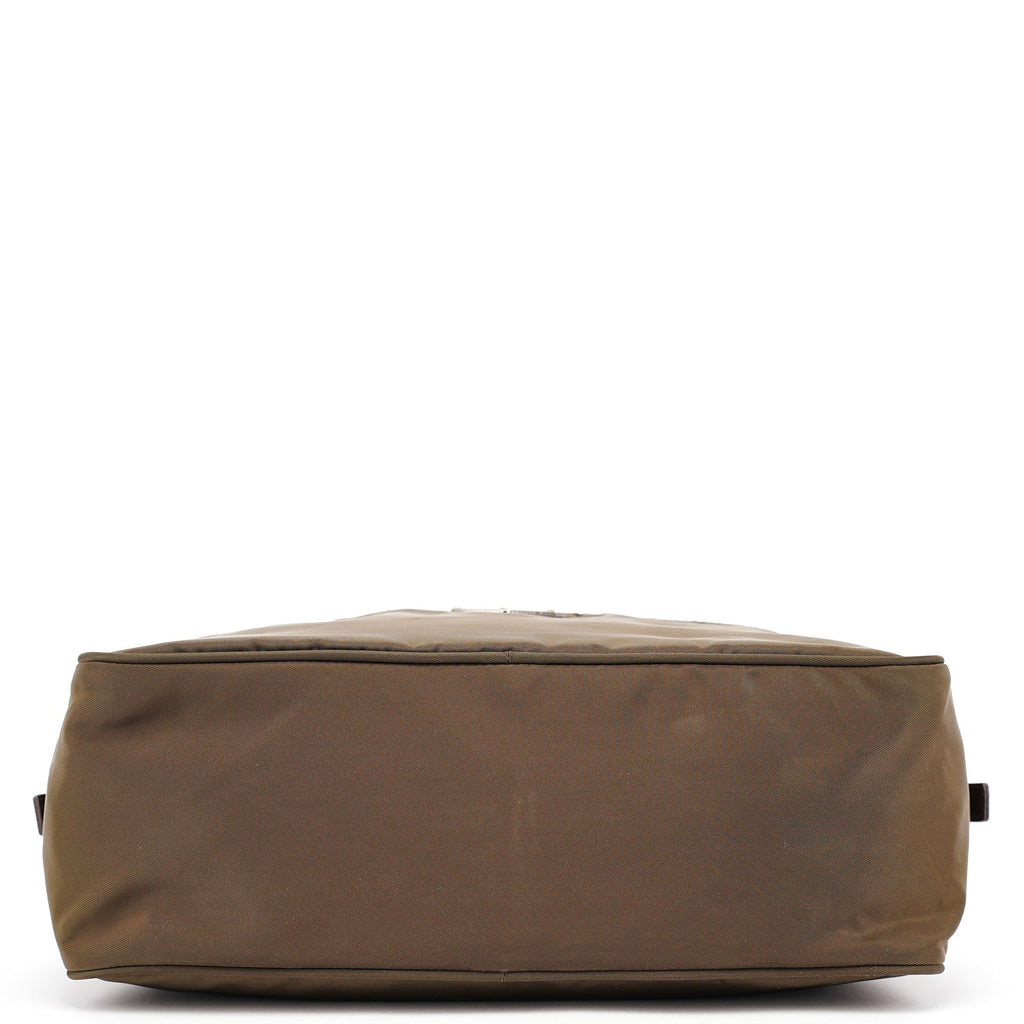 BR1787 Green Tessuto Tote Bag